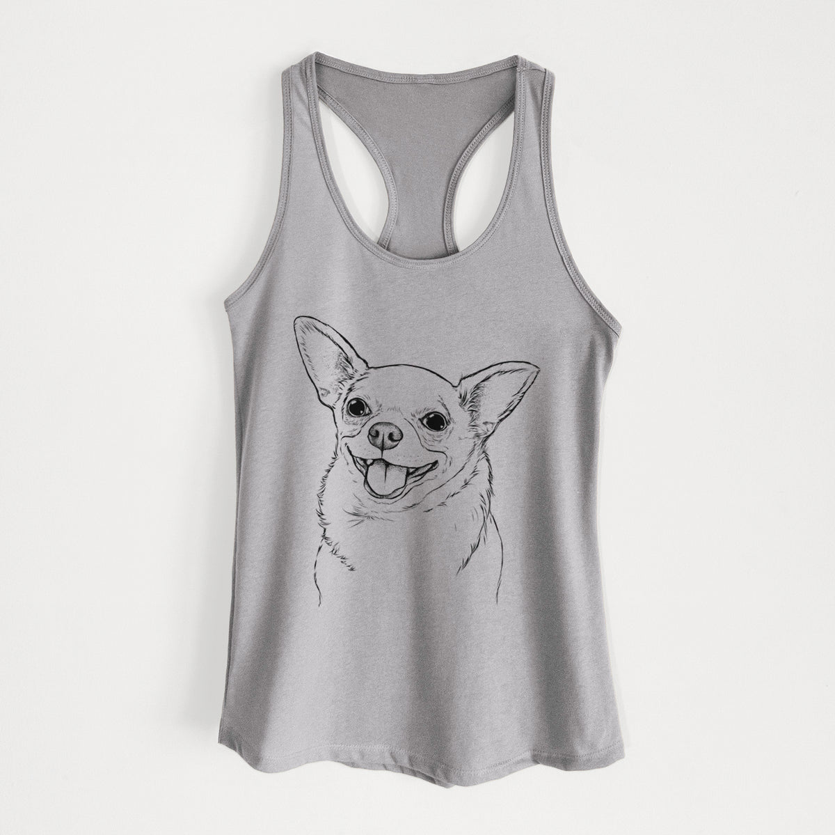 Maddison Pearl the Chihuahua - Women&#39;s Racerback Tanktop