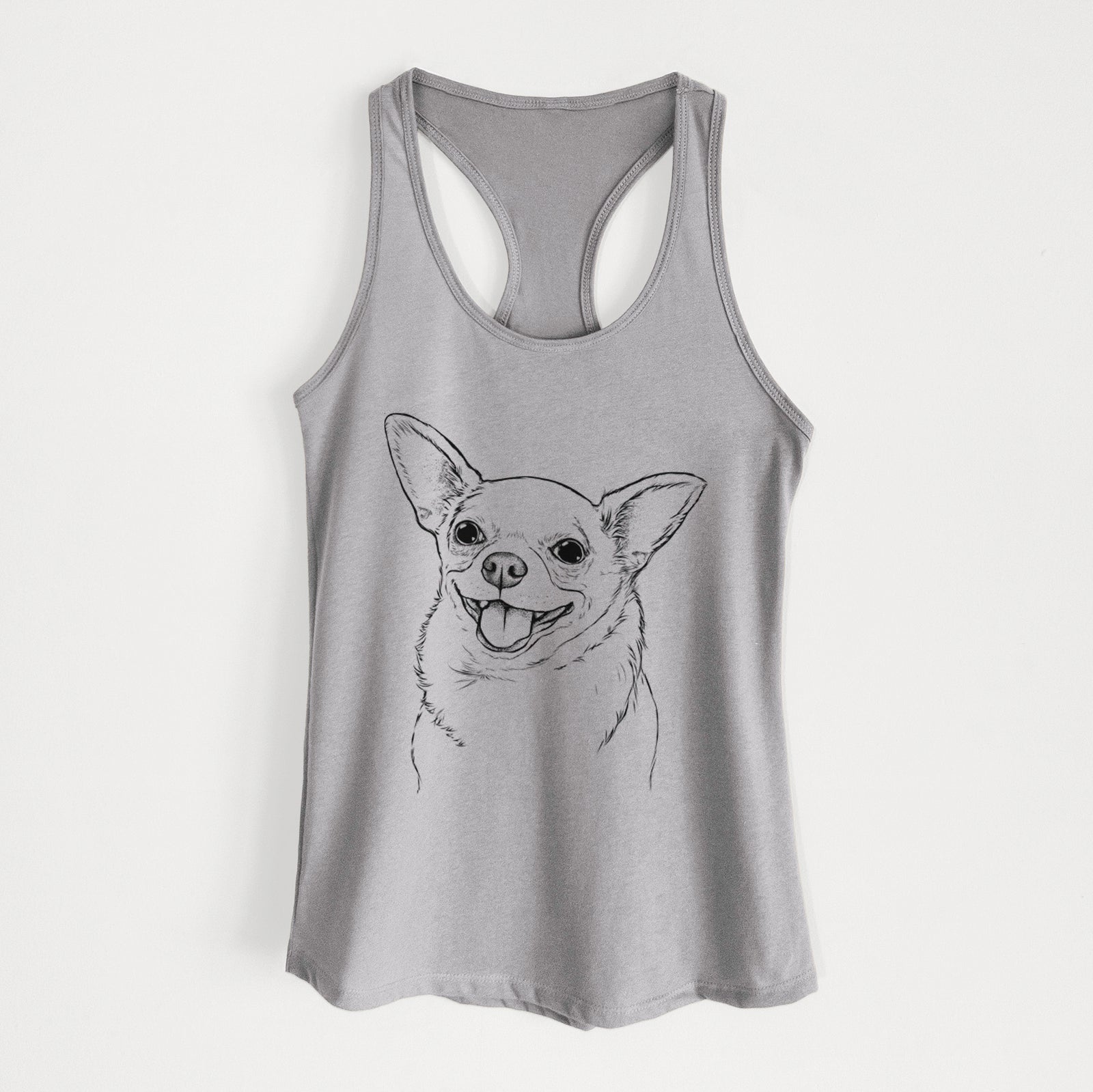 Maddison Pearl the Chihuahua - Women's Racerback Tanktop