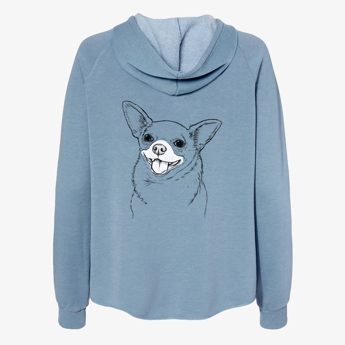 Maddison Pearl the Chihuahua - Women's Cali Wave Zip-Up Sweatshirt