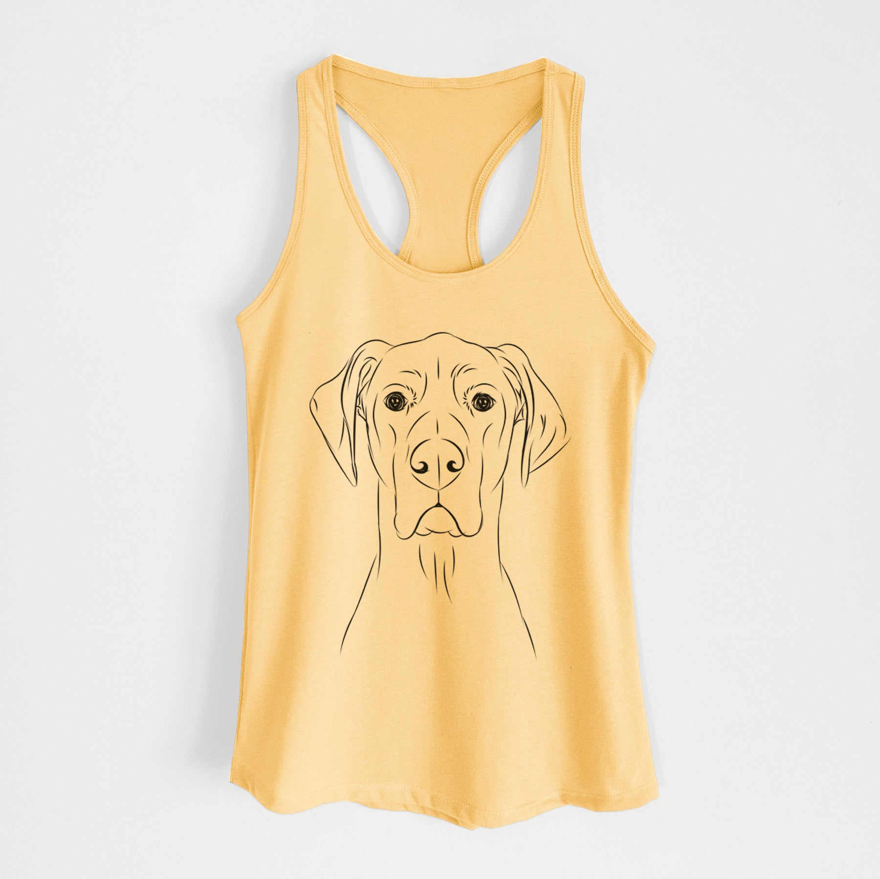 Maddox the Great Dane - Women's Racerback Tanktop