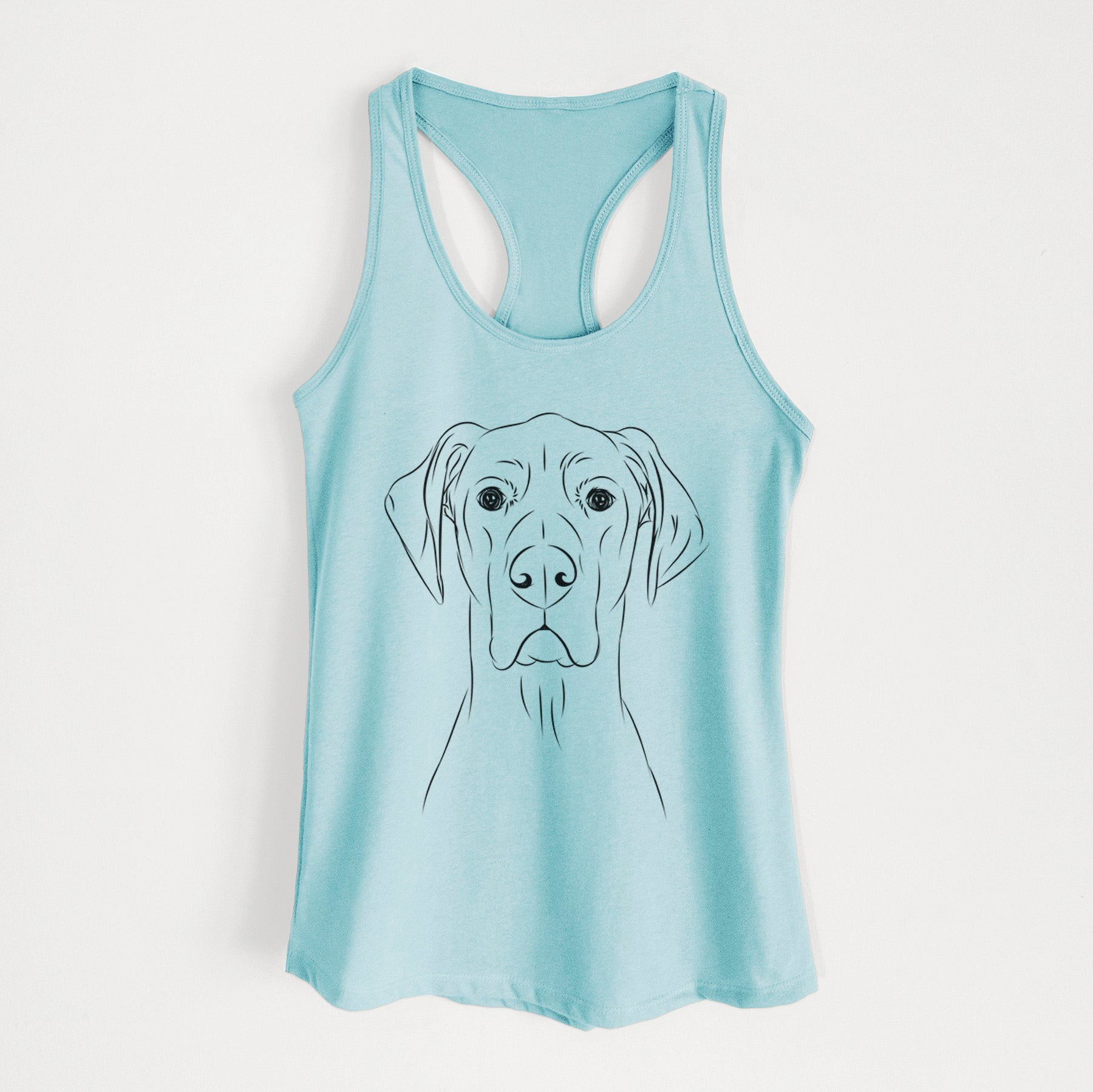 Maddox the Great Dane - Women's Racerback Tanktop