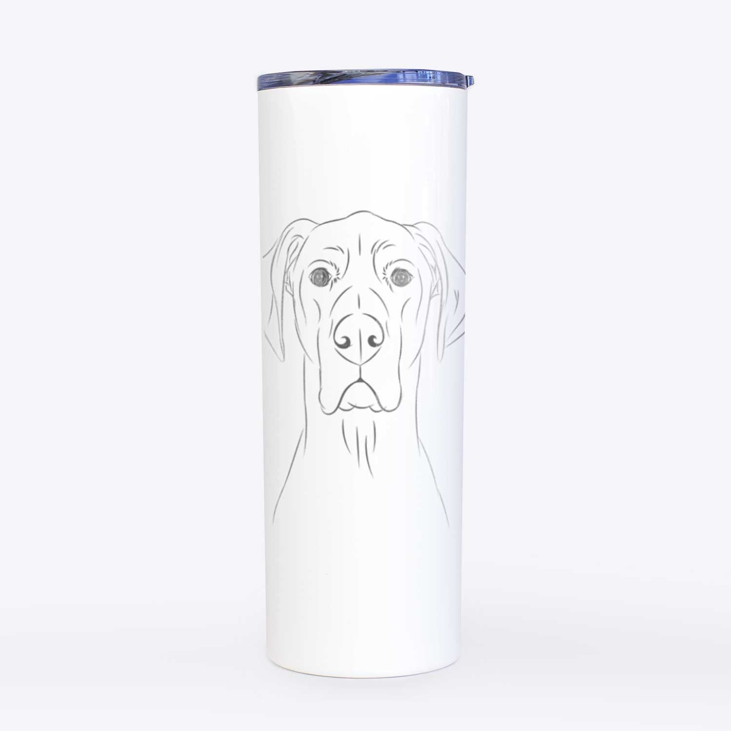 Maddox the Great Dane - 20oz Skinny Tumbler