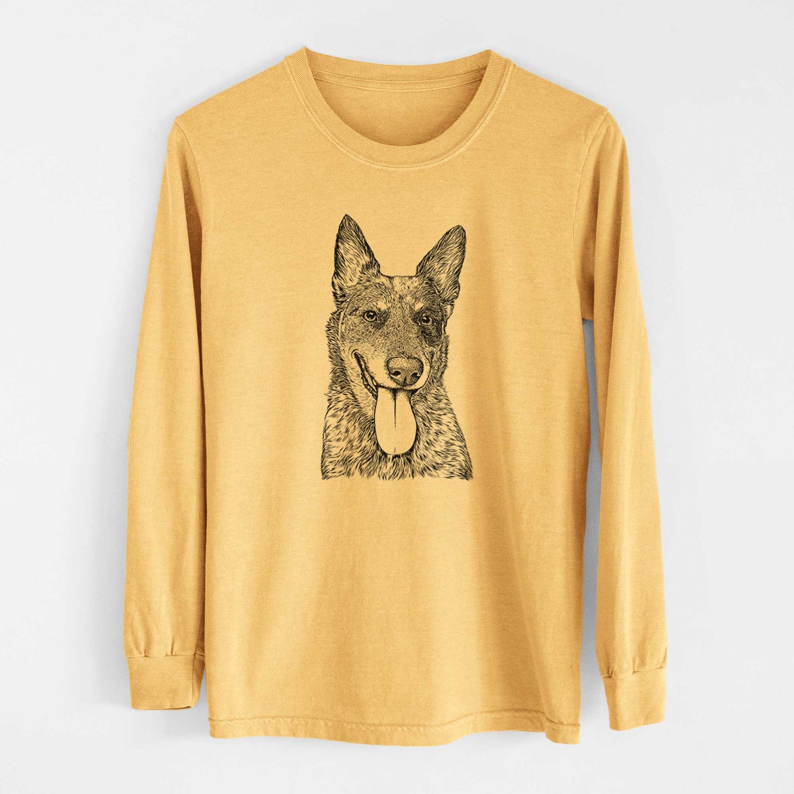 Bare Madison the Blue Heeler - Heavyweight 100% Cotton Long Sleeve