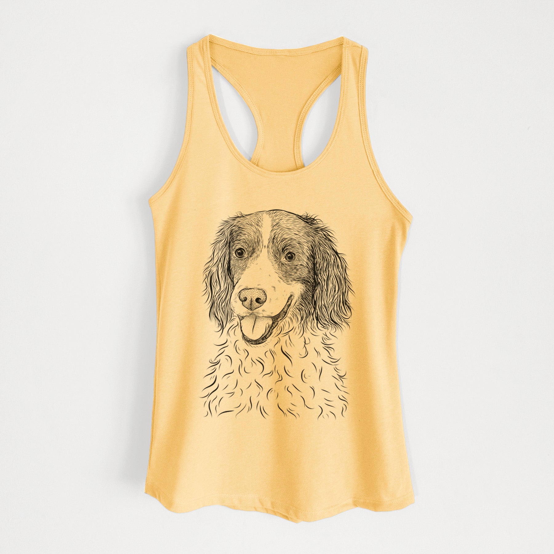 Maggie the Springer Spaniel - Women's Racerback Tanktop