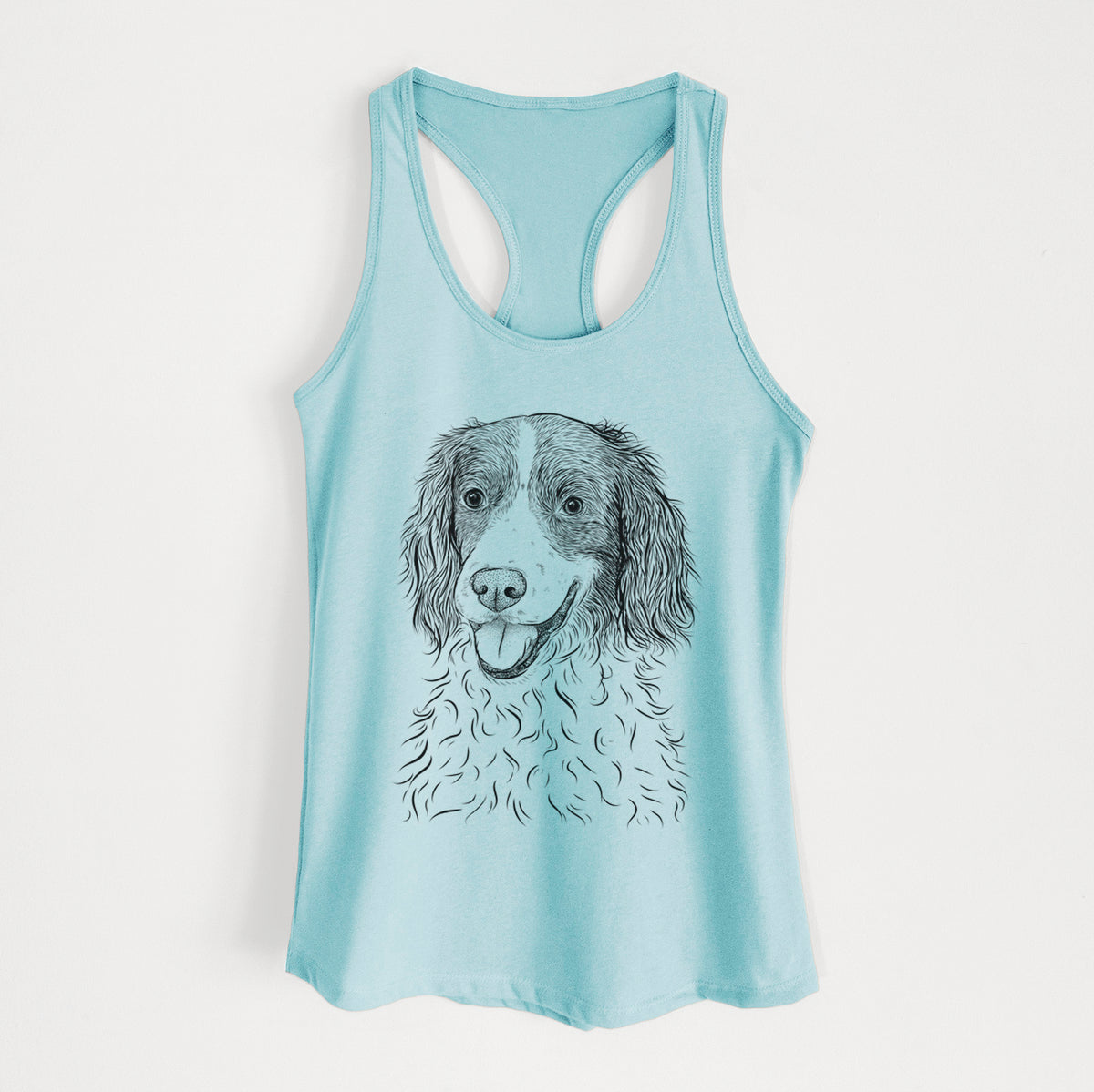 Maggie the Springer Spaniel - Women's Racerback Tanktop