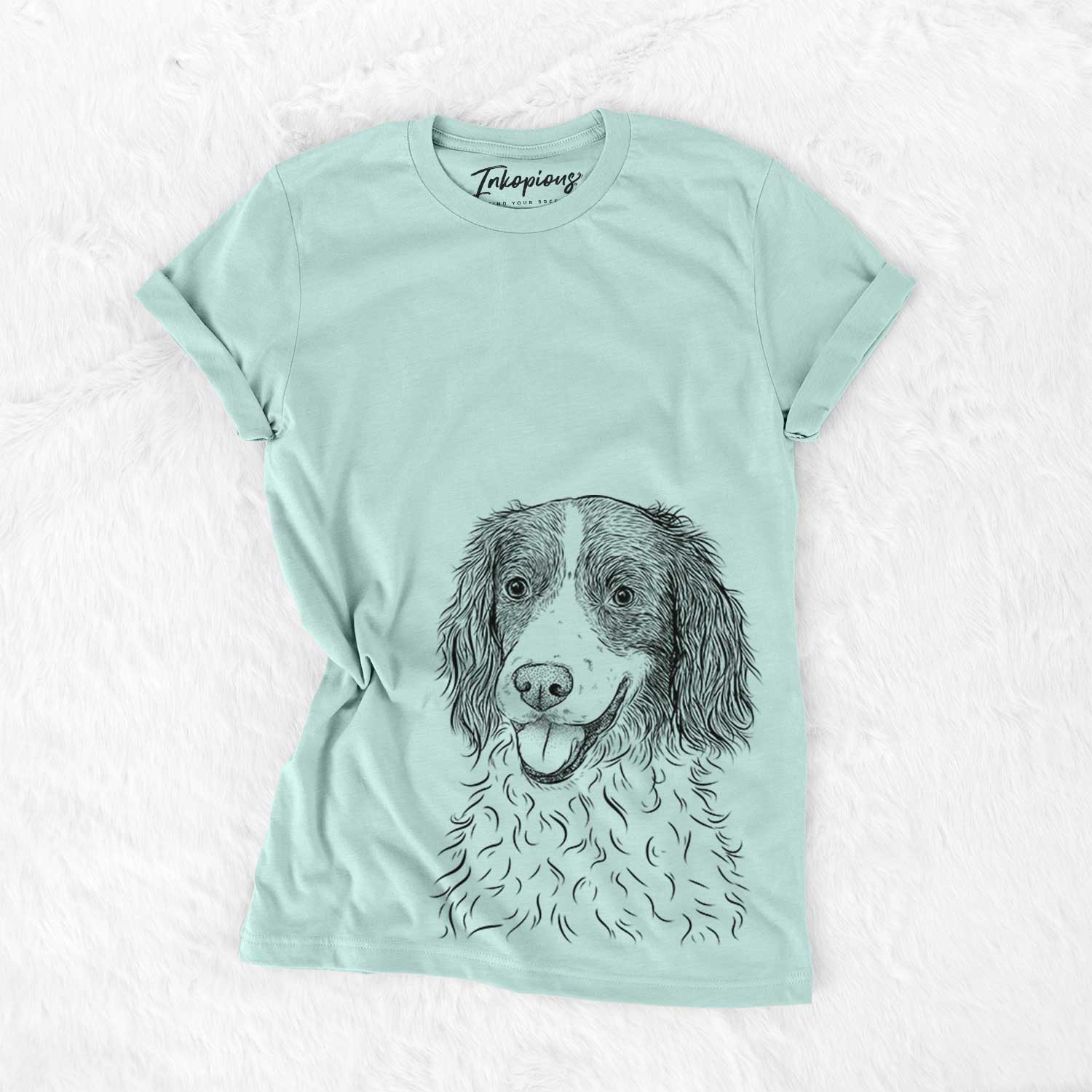 Maggie the English Springer Spaniel - Bella Canvas Unisex Crewneck