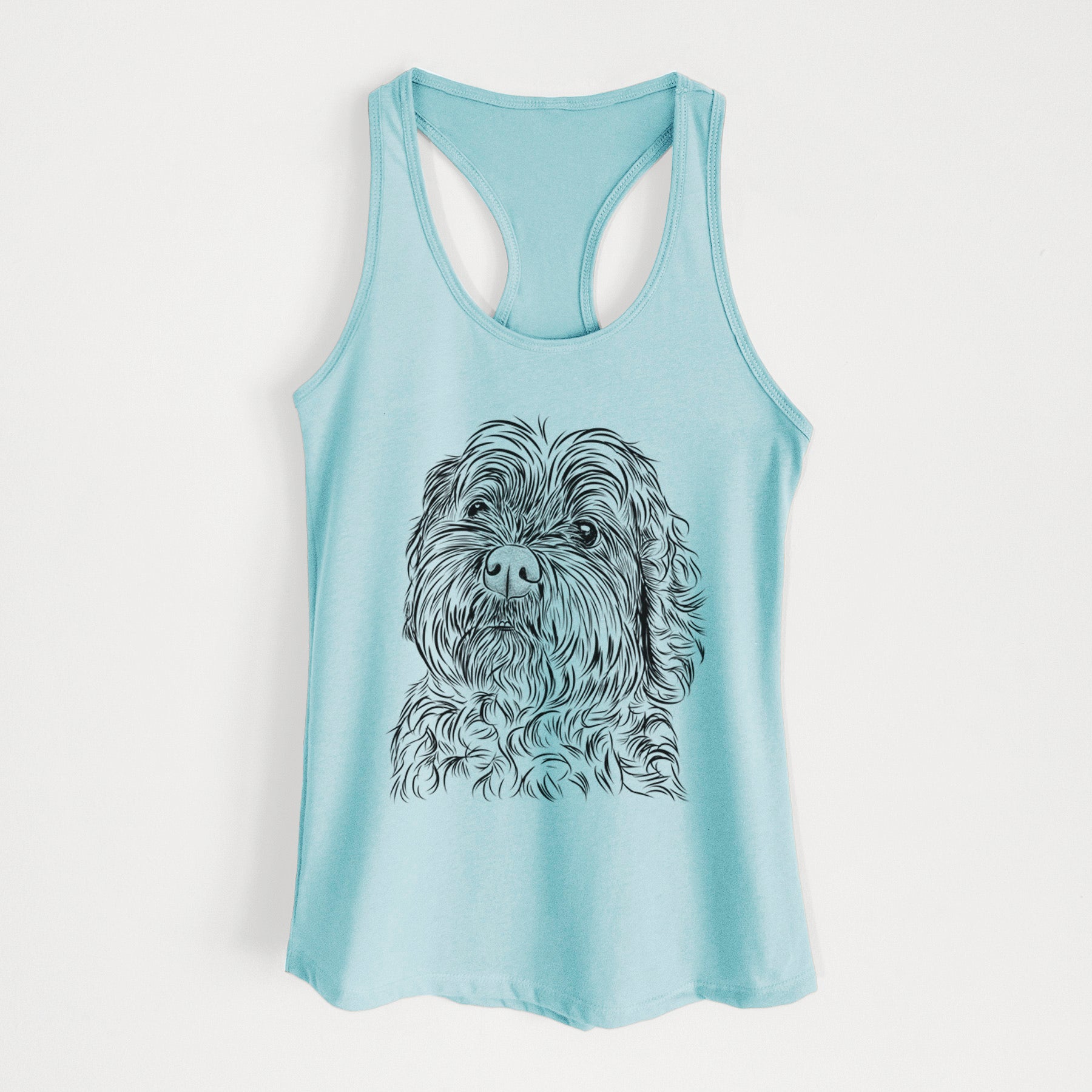 Maggie Girl the Cockapoo - Women's Racerback Tanktop