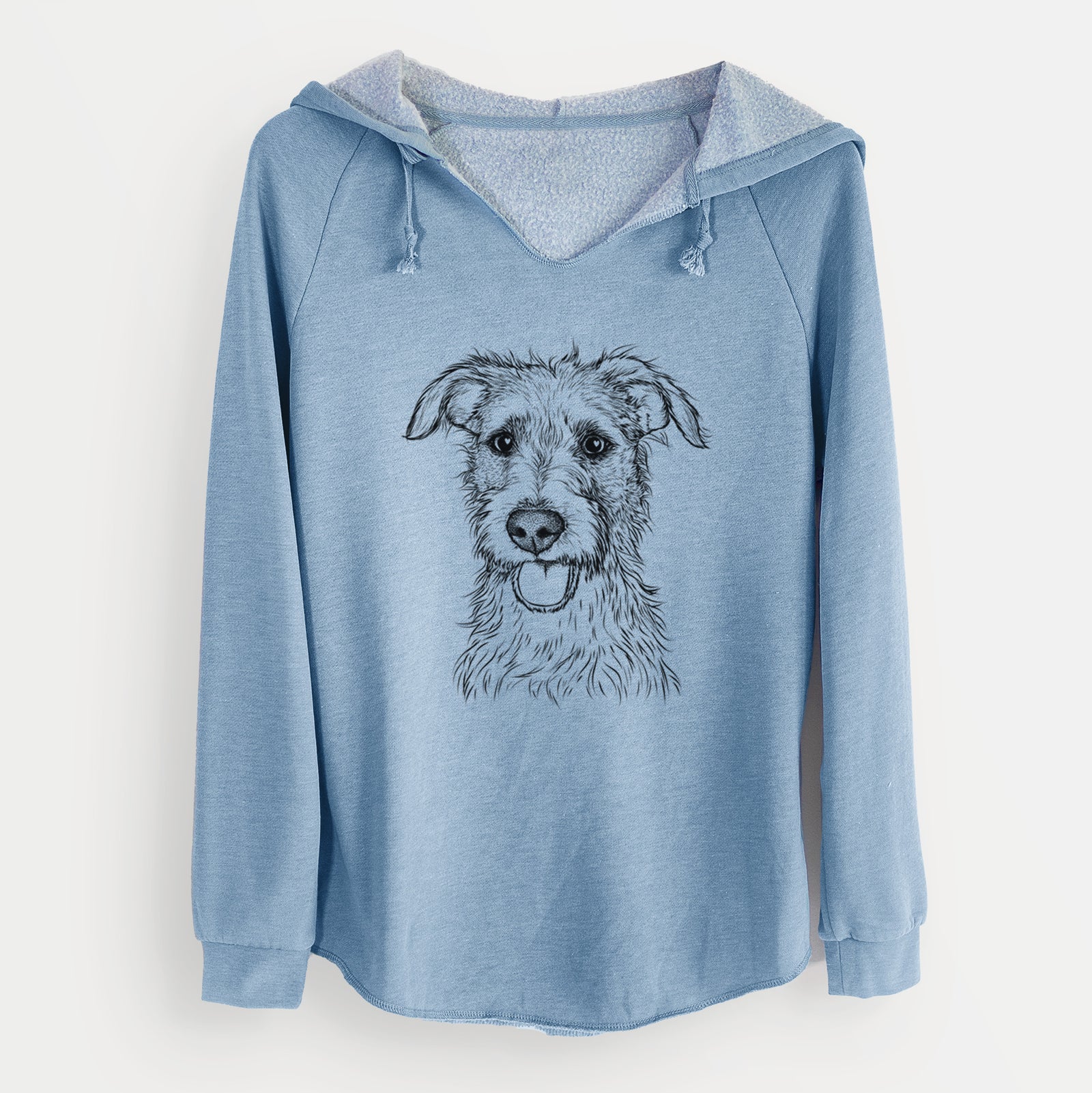 Bare Maggie the Terrier Mix - Cali Wave Hooded Sweatshirt