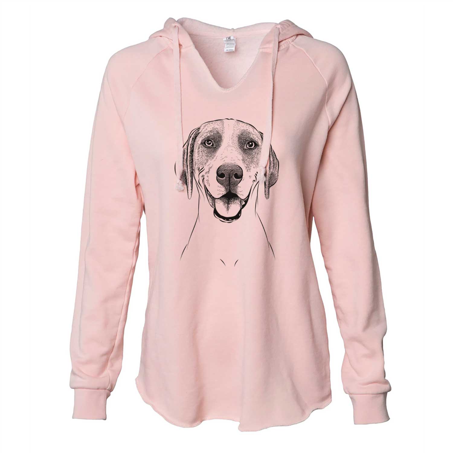 Maggie the Treeing Walker Coonhound - Cali Wave Hooded Sweatshirt