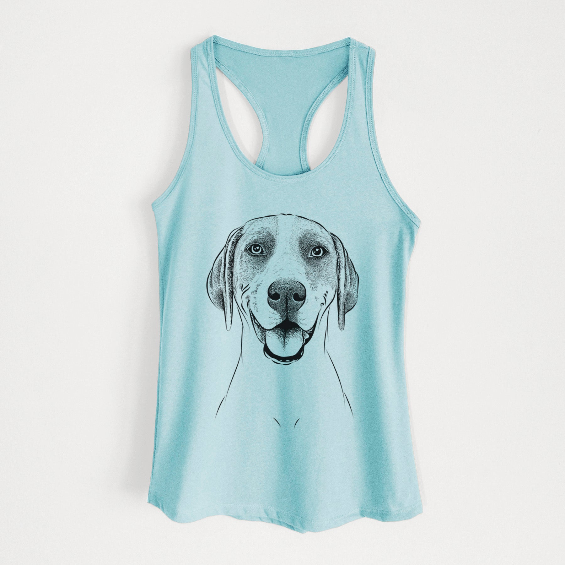 Maggie the Treeing Walker Coonhound - Women's Racerback Tanktop