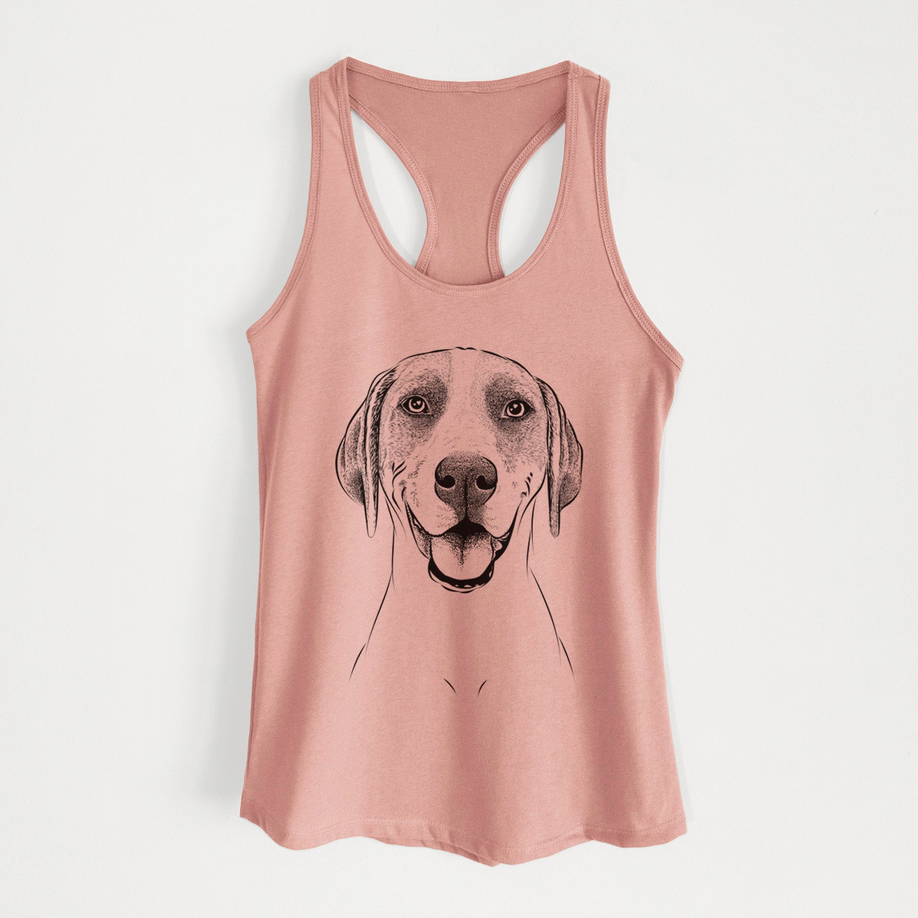 Maggie the Treeing Walker Coonhound - Women's Racerback Tanktop