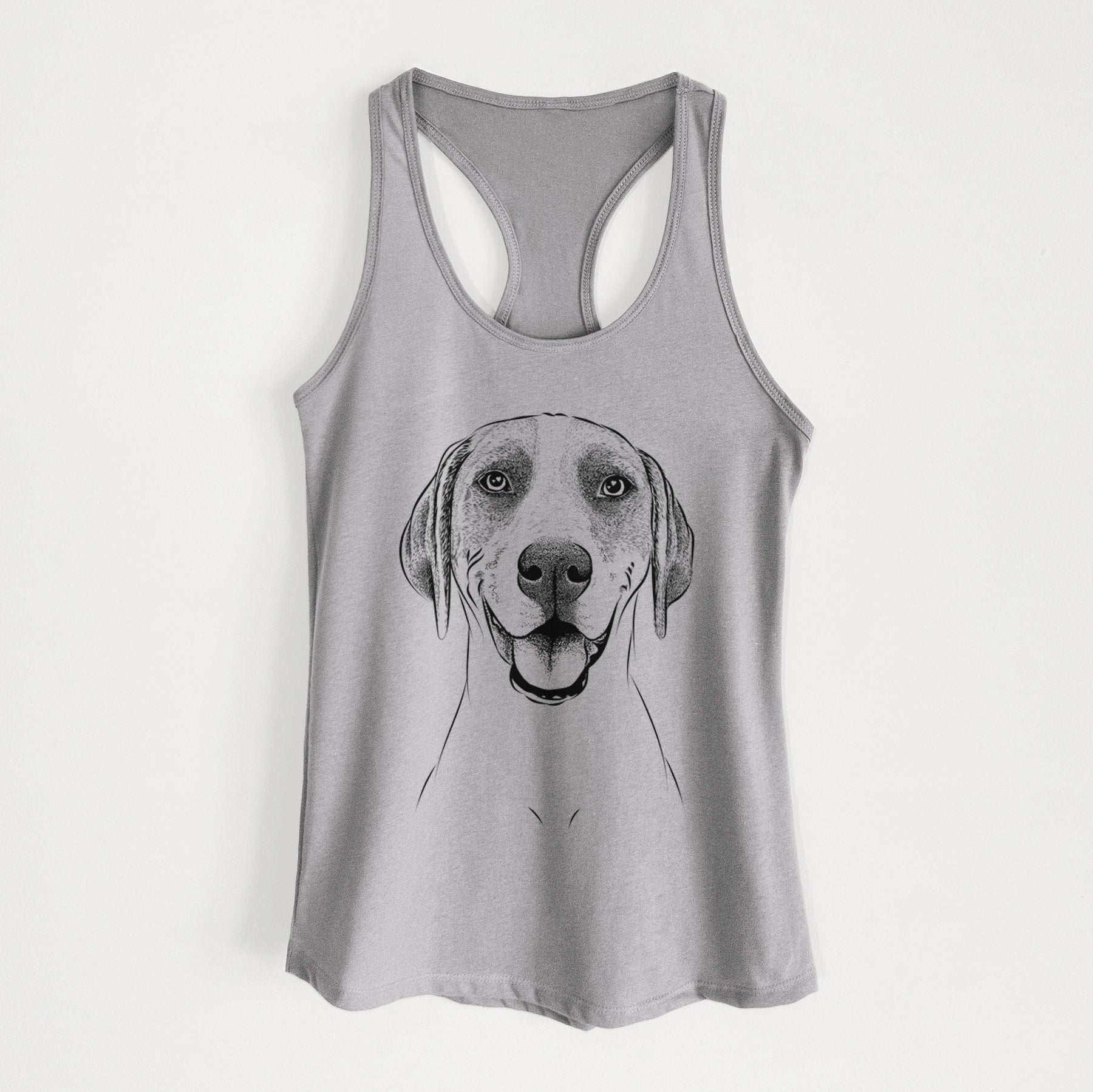 Maggie the Treeing Walker Coonhound - Women's Racerback Tanktop