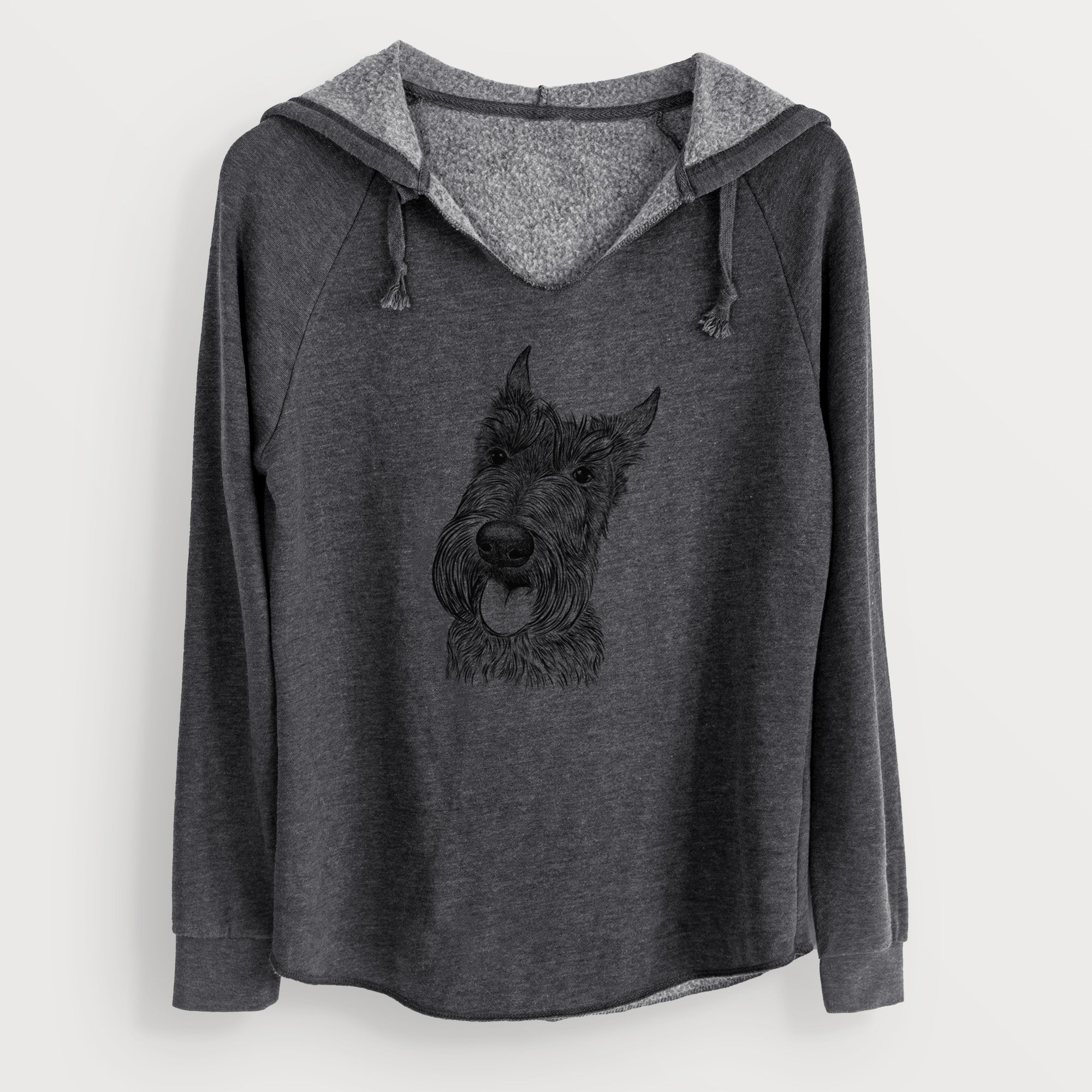 Bare Magnus the Scottish Terrier - Cali Wave Hooded Sweatshirt