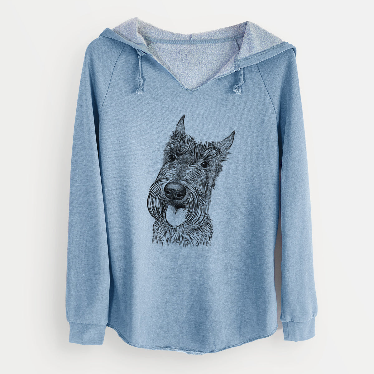 Bare Magnus the Scottish Terrier - Cali Wave Hooded Sweatshirt