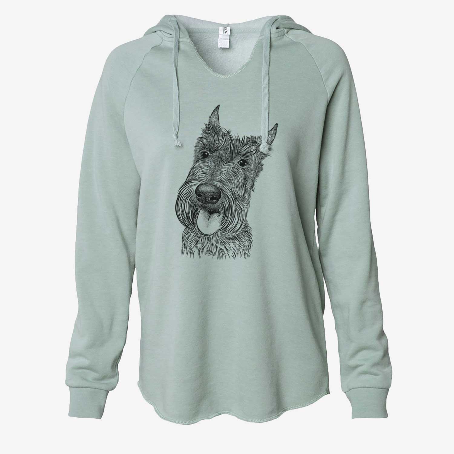 Magnus the Scottish Terrier - Cali Wave Hooded Sweatshirt