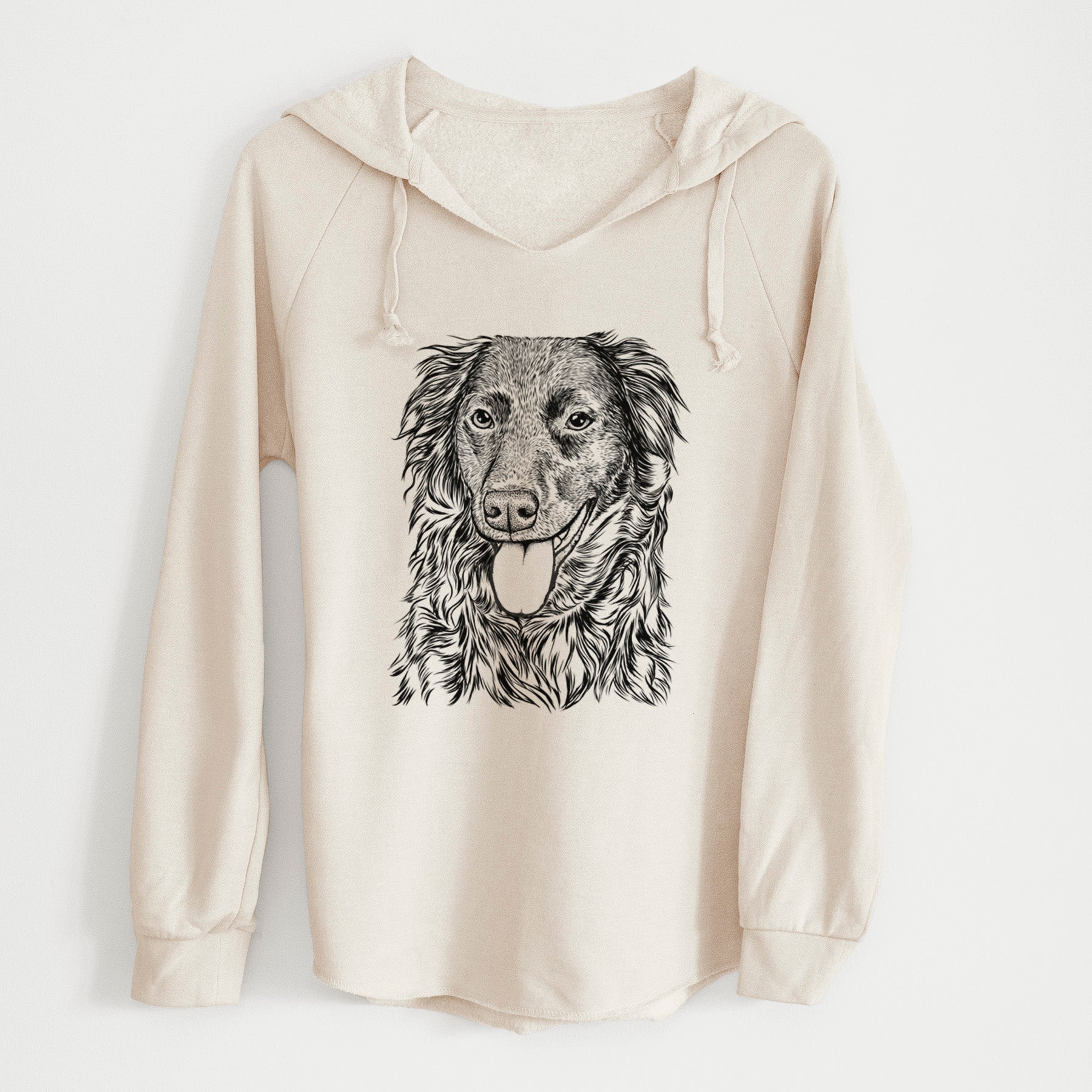 Bare Maisie Mae the Aussiedor - Cali Wave Hooded Sweatshirt