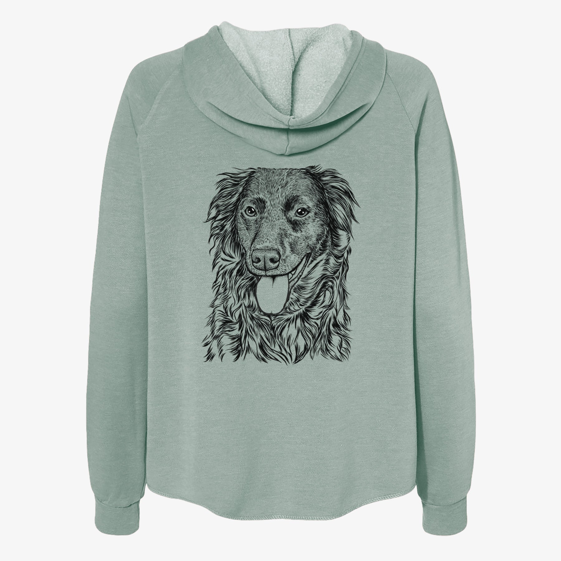 Maisie Mae the Aussiedor - Women's Cali Wave Zip-Up Sweatshirt