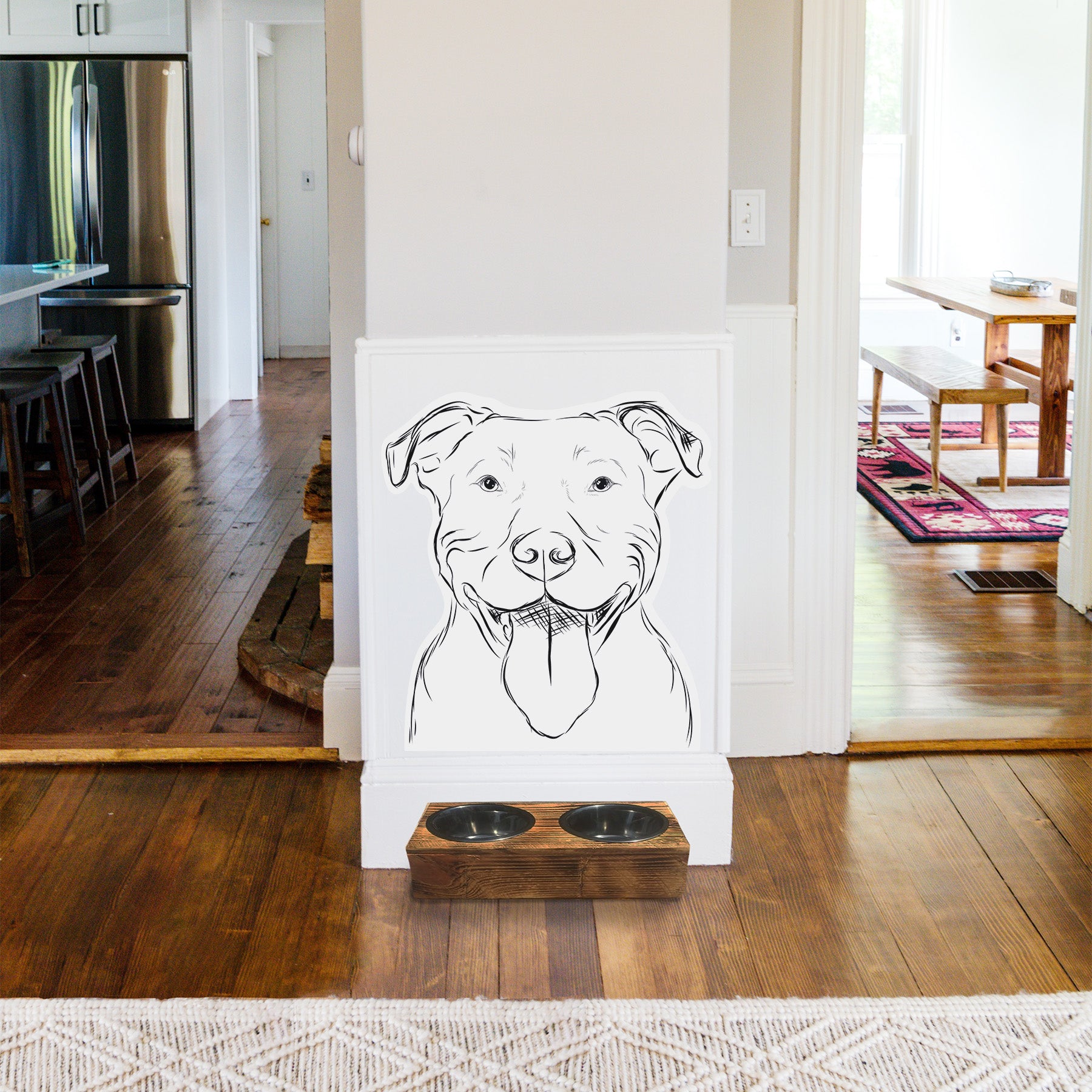 Major the Pitbull - Wall Decal