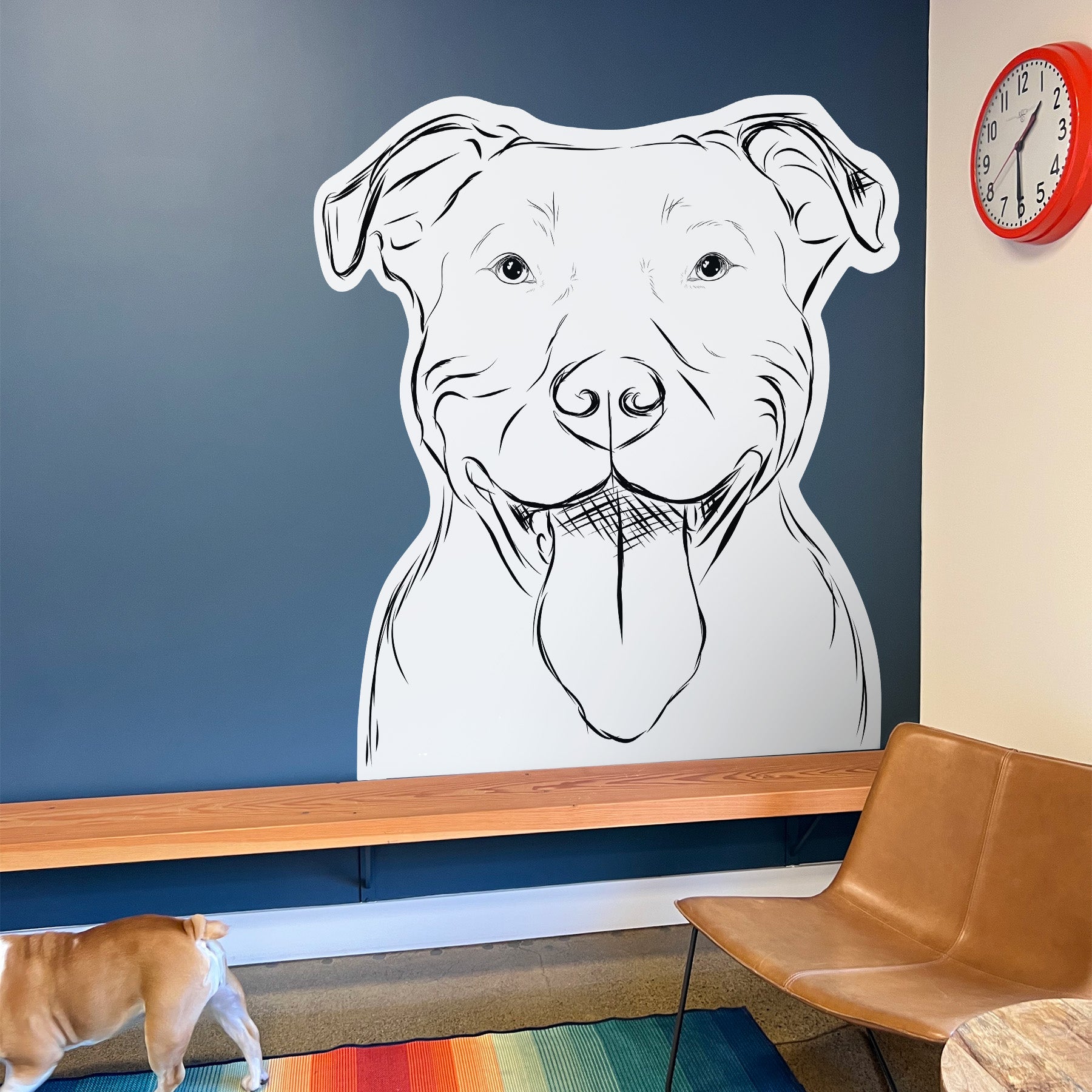 Major the Pitbull - Wall Decal