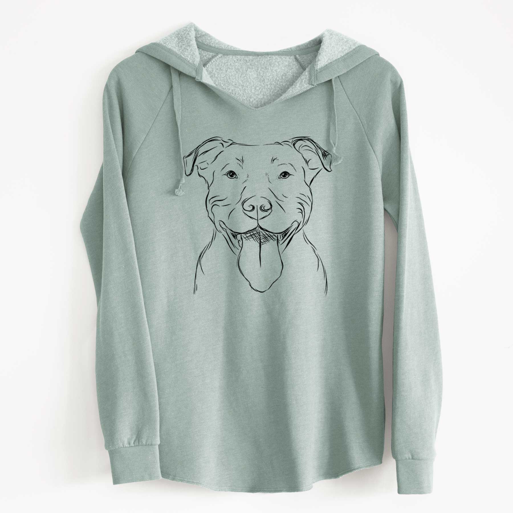 Bare Major the Pitbull - Cali Wave Hooded Sweatshirt