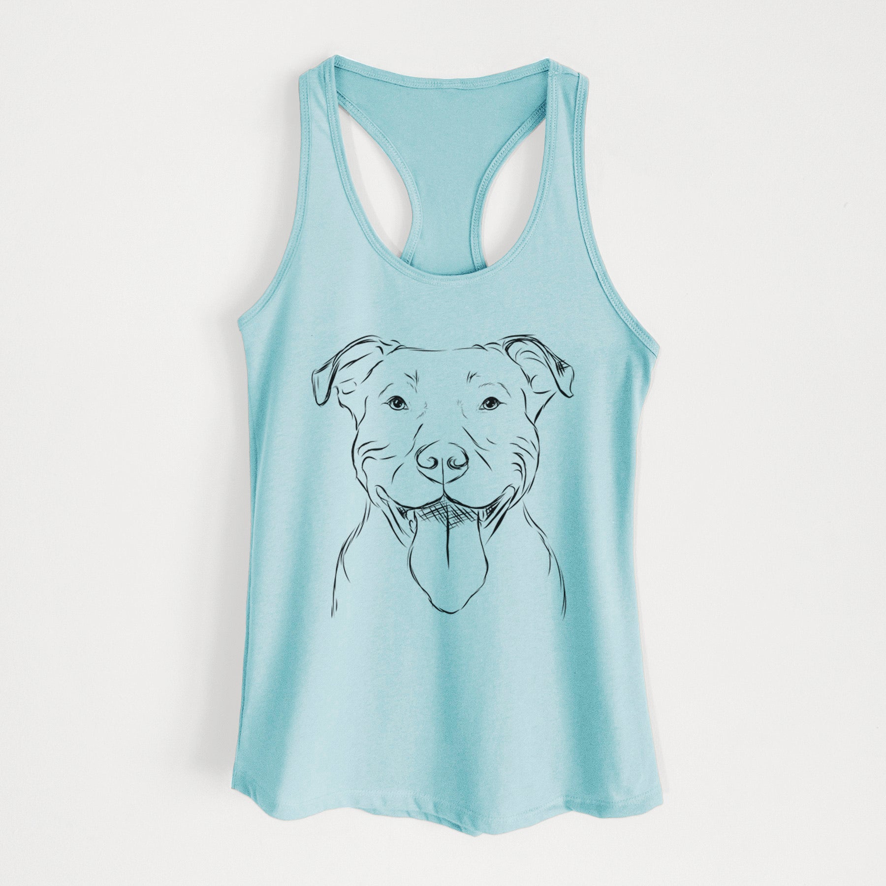 Major the Pitbull - Women's Racerback Tanktop