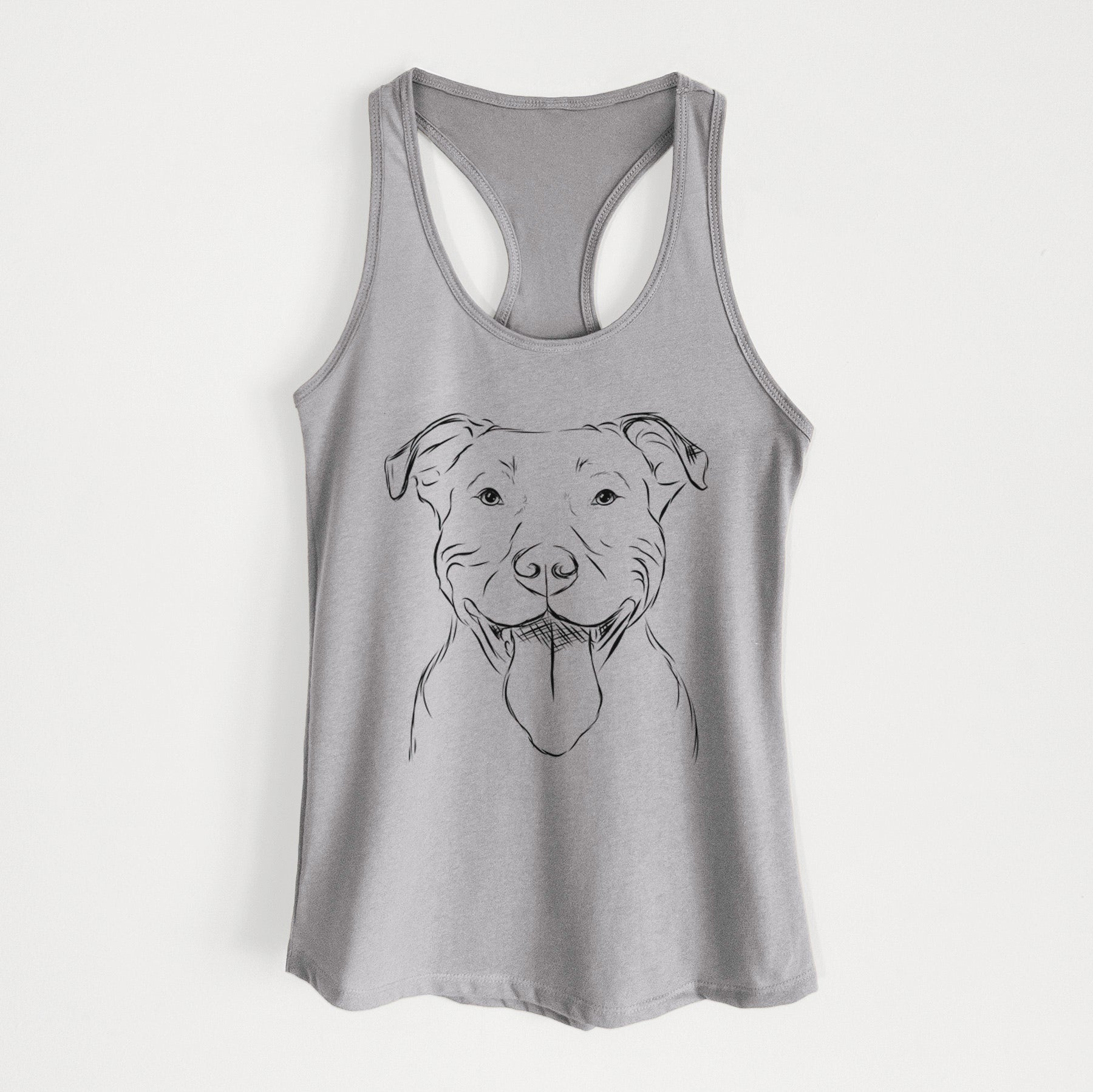 Major the Pitbull - Women's Racerback Tanktop