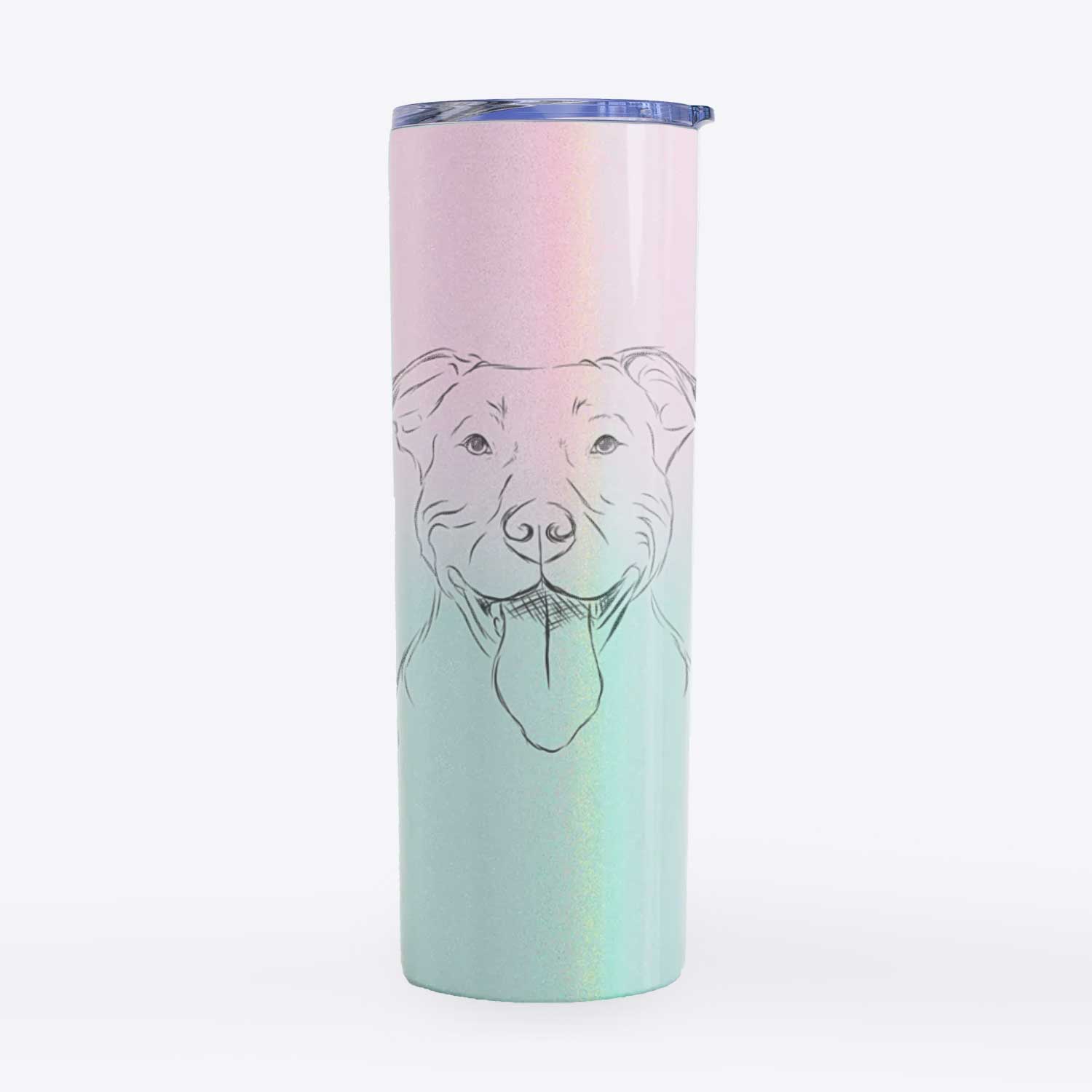 Major the Pitbull - 20oz Skinny Tumbler