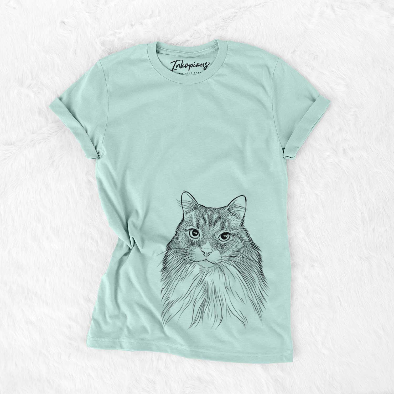 Maks the Siberian Cat - Bella Canvas Unisex Crewneck