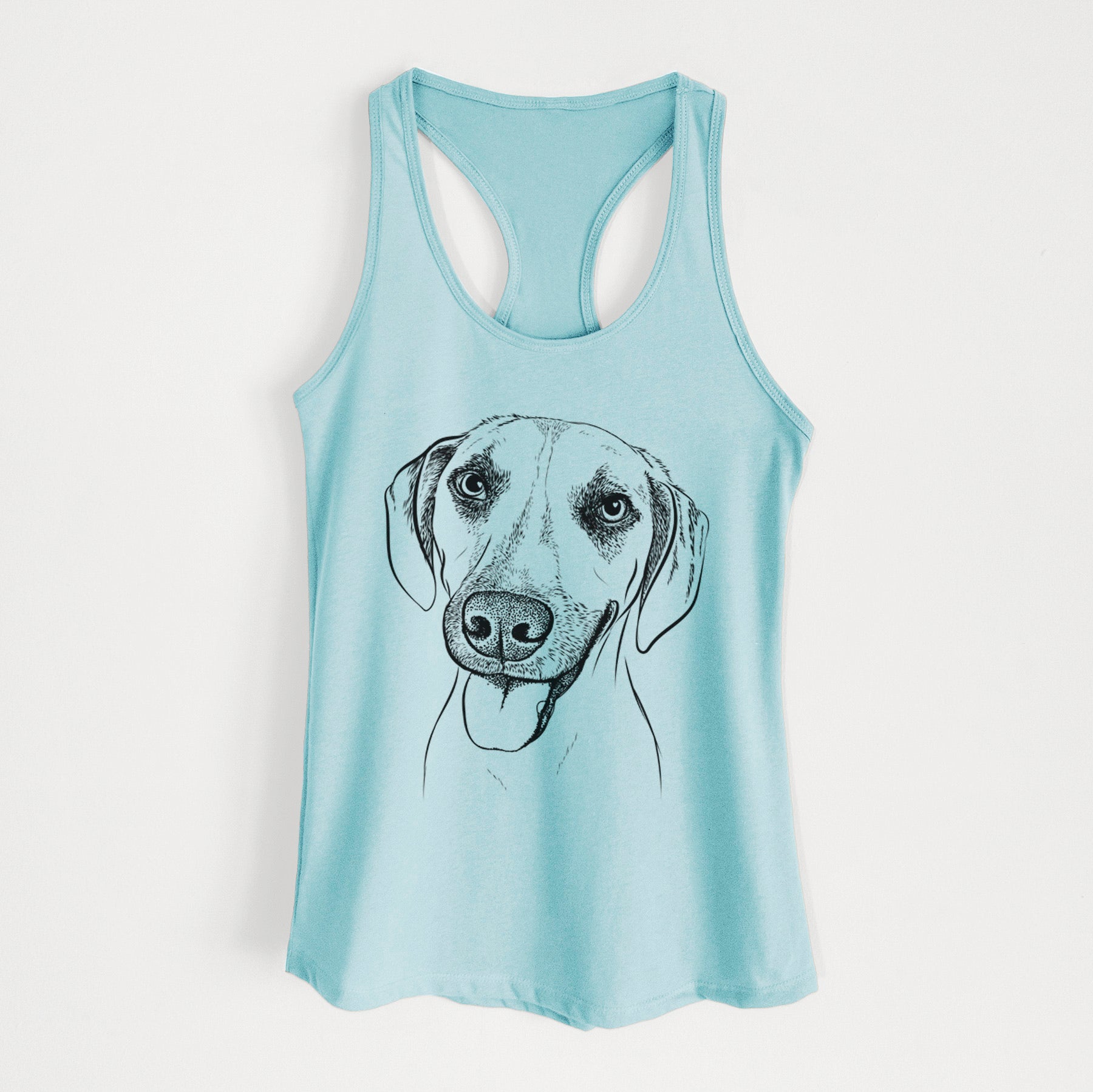 Malia the American Foxhound Mix - Women's Racerback Tanktop