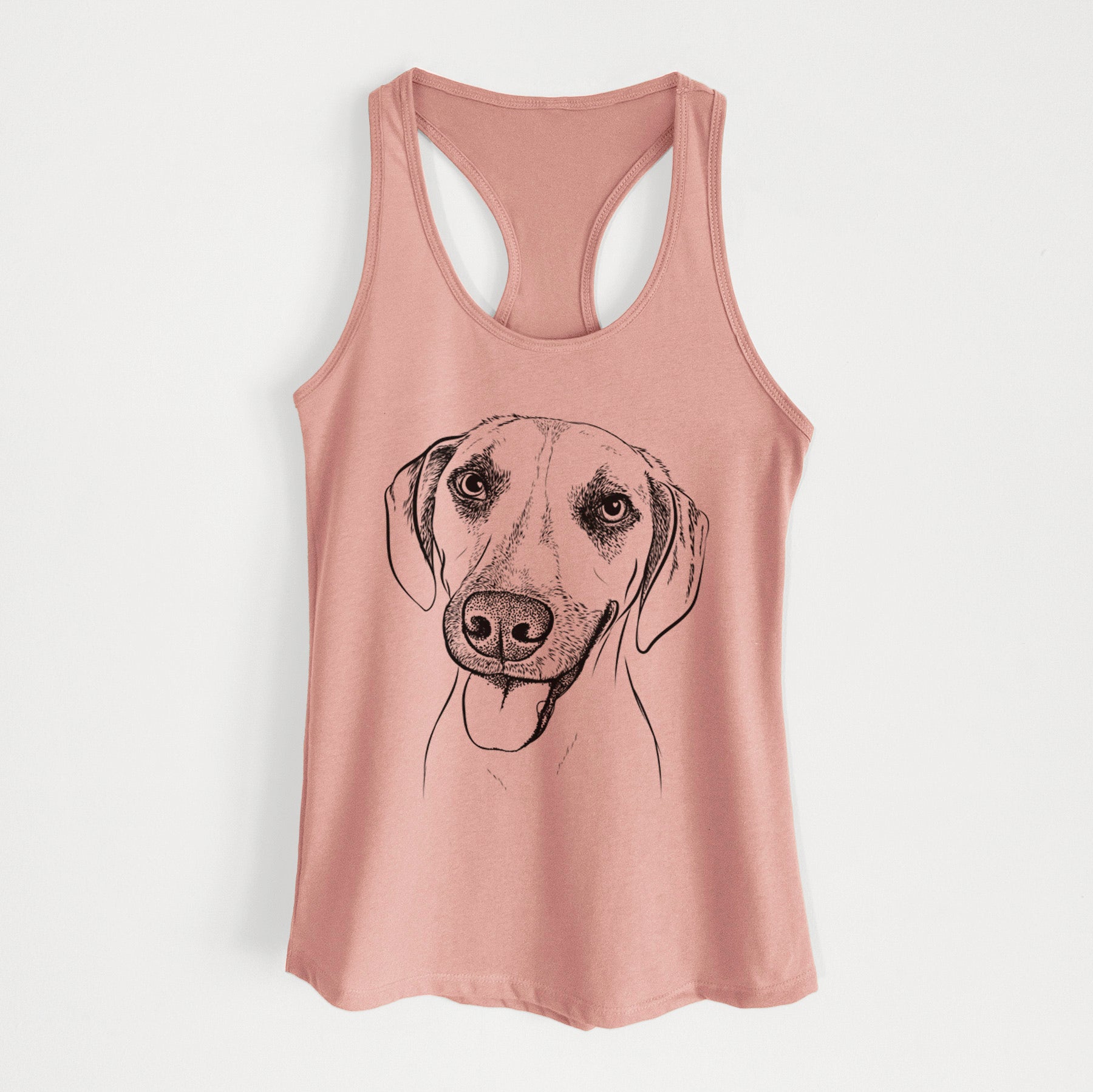 Malia the American Foxhound Mix - Women's Racerback Tanktop