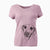 Bare Malia the American Foxhound Mix - Women's V-neck Shirt