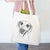 Malia the American Foxhound Mix - Tote Bag