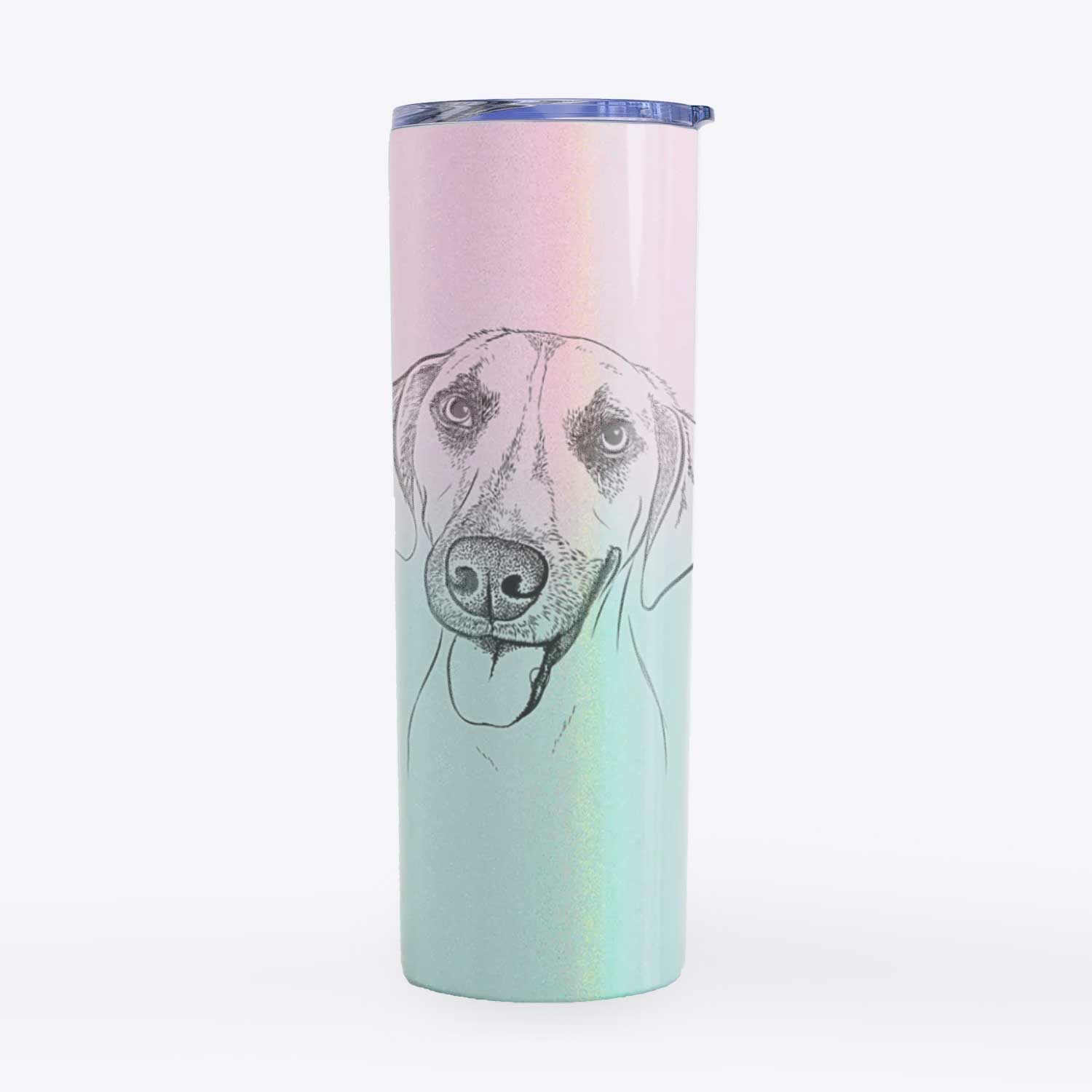 Malia the American Foxhound Mix - 20oz Skinny Tumbler