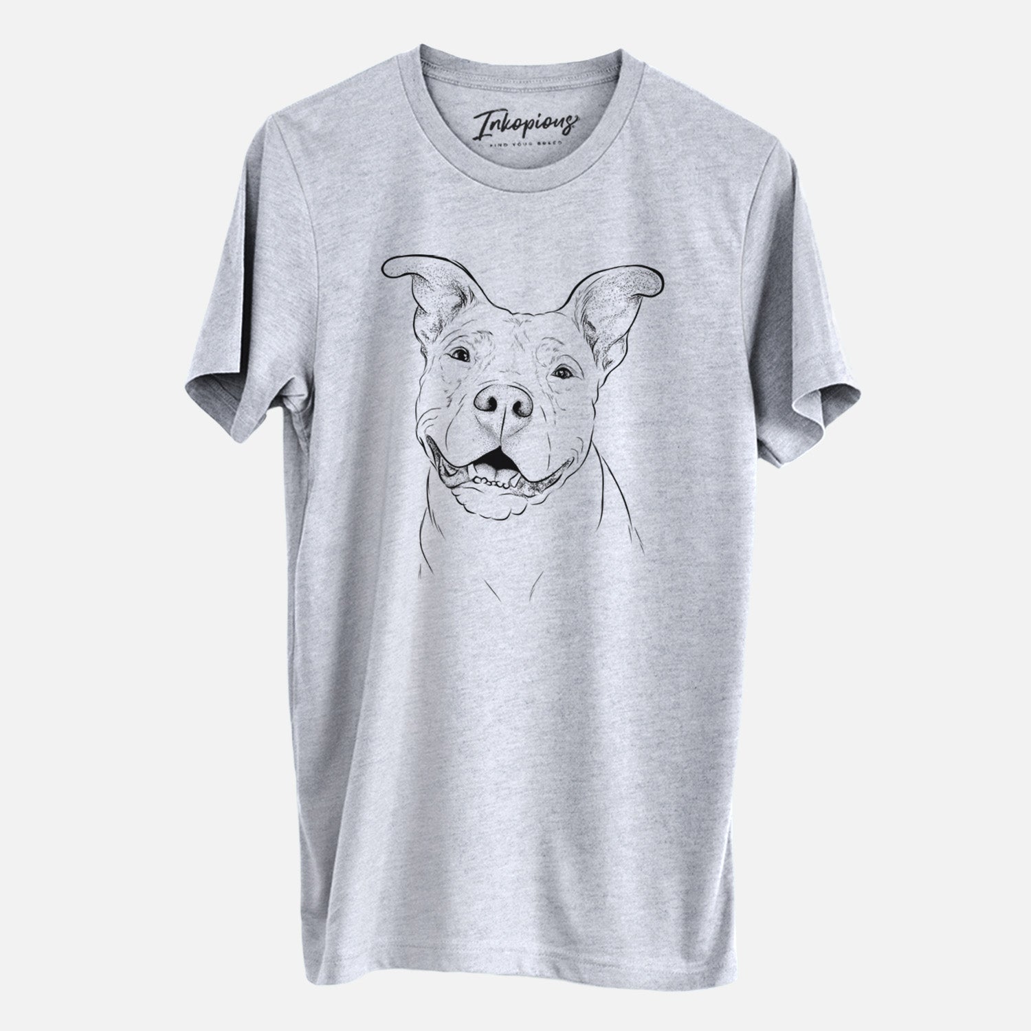 Bare Malibu the Staffordshire Terrier/Pitbull Mix - Unisex Crewneck