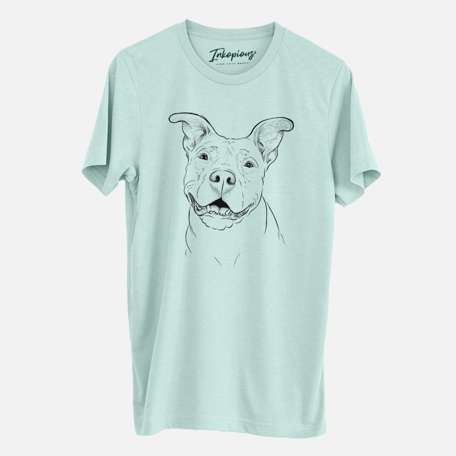 Bare Malibu the Staffordshire Terrier/Pitbull Mix - Unisex Crewneck