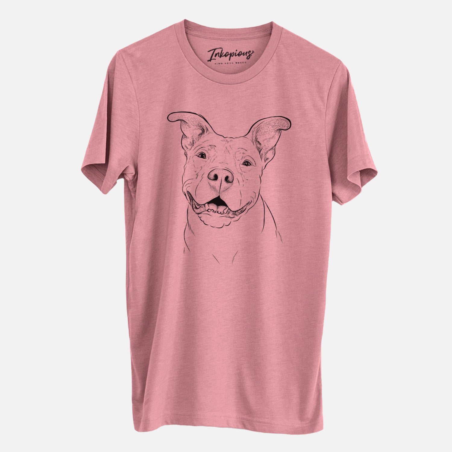 Bare Malibu the Staffordshire Terrier/Pitbull Mix - Unisex Crewneck