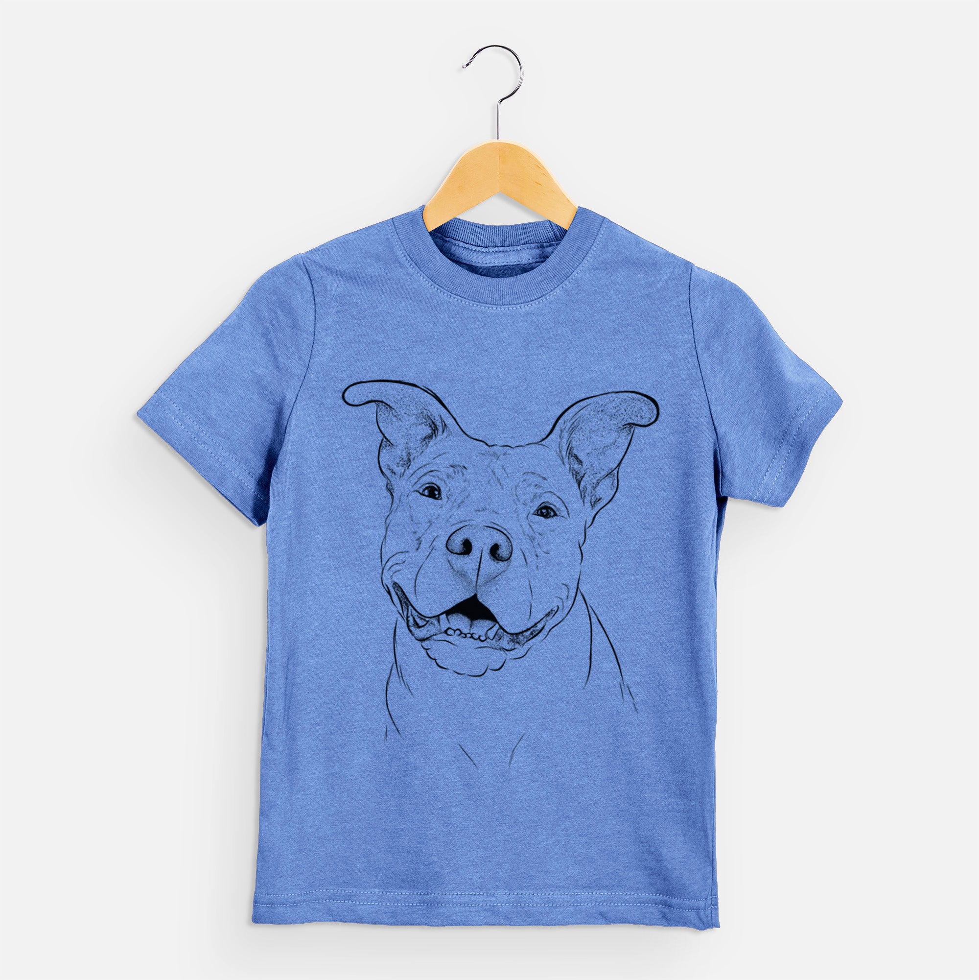 Bare Malibu the Staffordshire Terrier/Pitbull Mix - Kids/Youth/Toddler Shirt