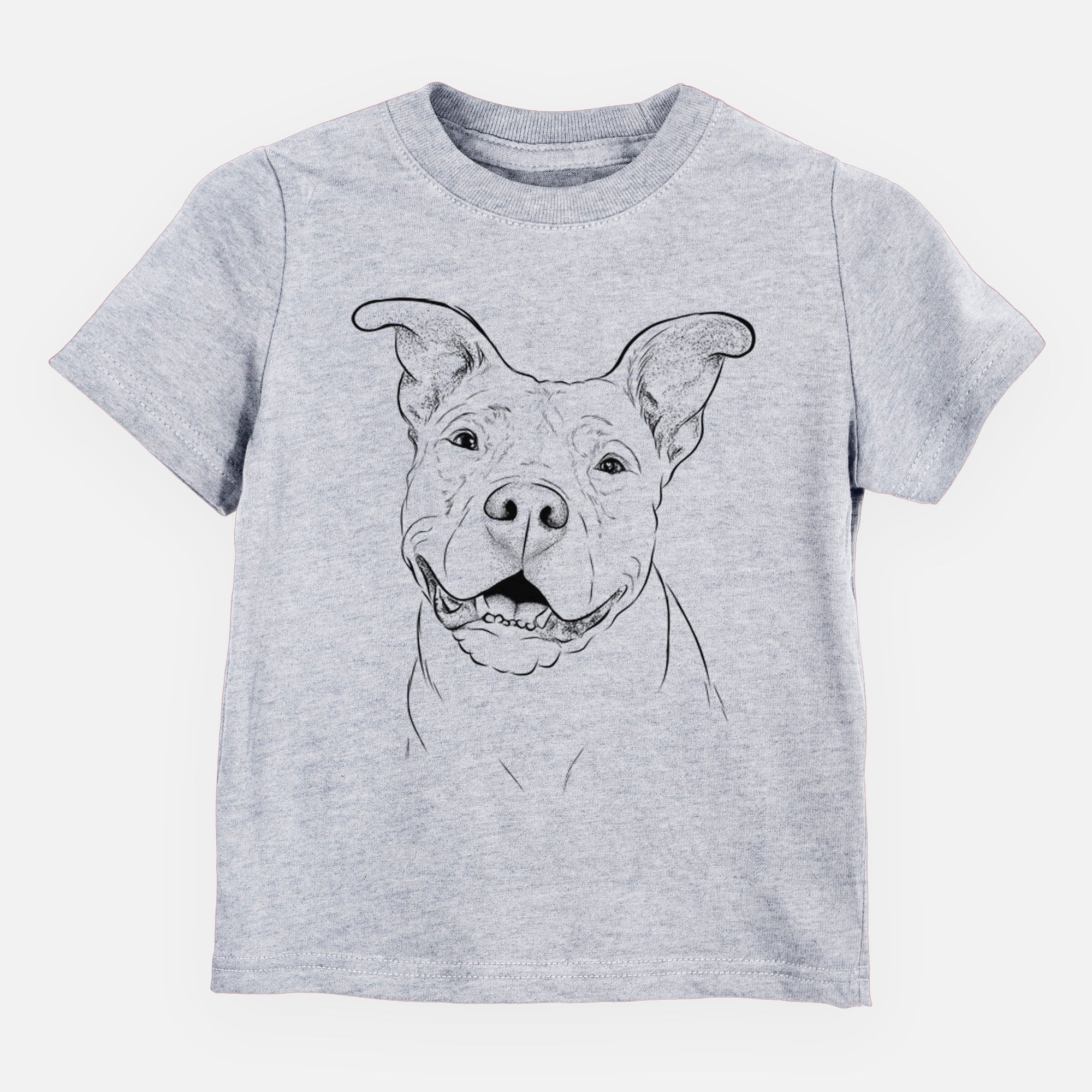 Bare Malibu the Staffordshire Terrier/Pitbull Mix - Kids/Youth/Toddler Shirt