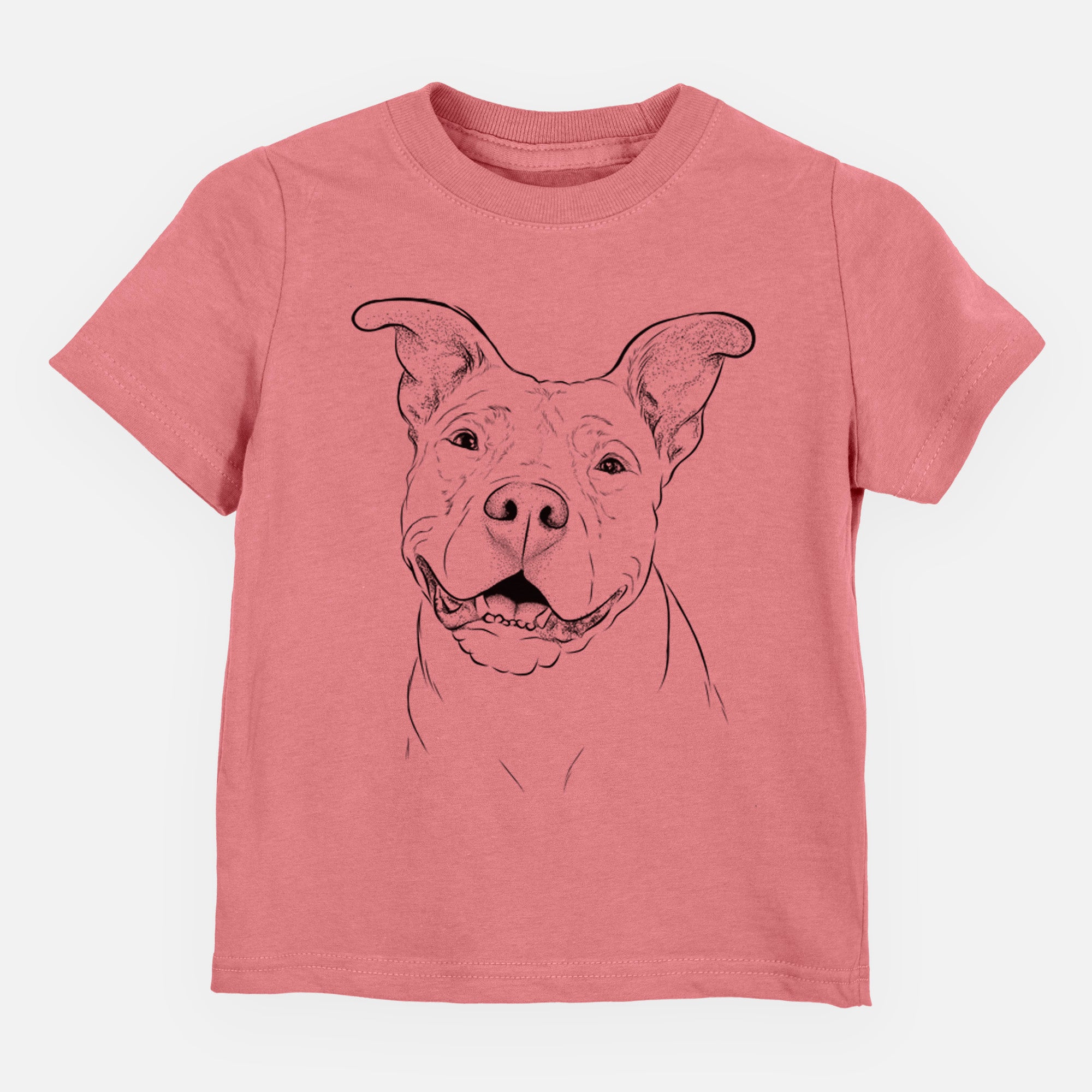 Bare Malibu the Staffordshire Terrier/Pitbull Mix - Kids/Youth/Toddler Shirt