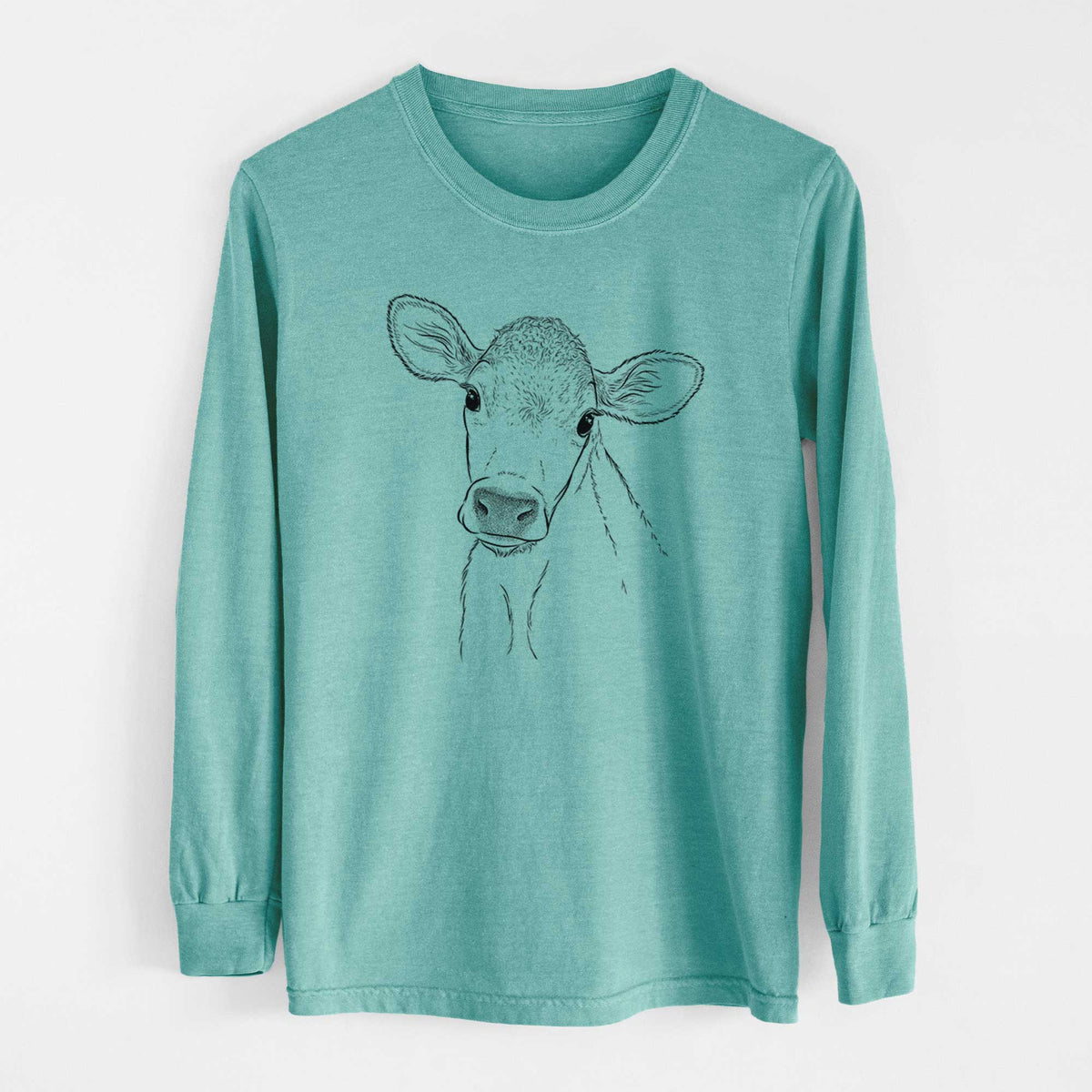 Bare Malu the Cow - Heavyweight 100% Cotton Long Sleeve