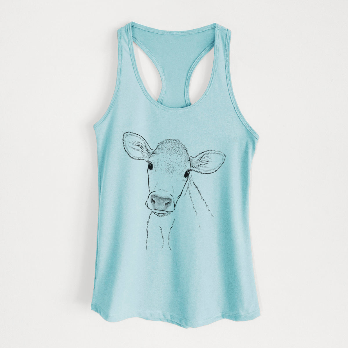 Malu the Cow - Women's Racerback Tanktop