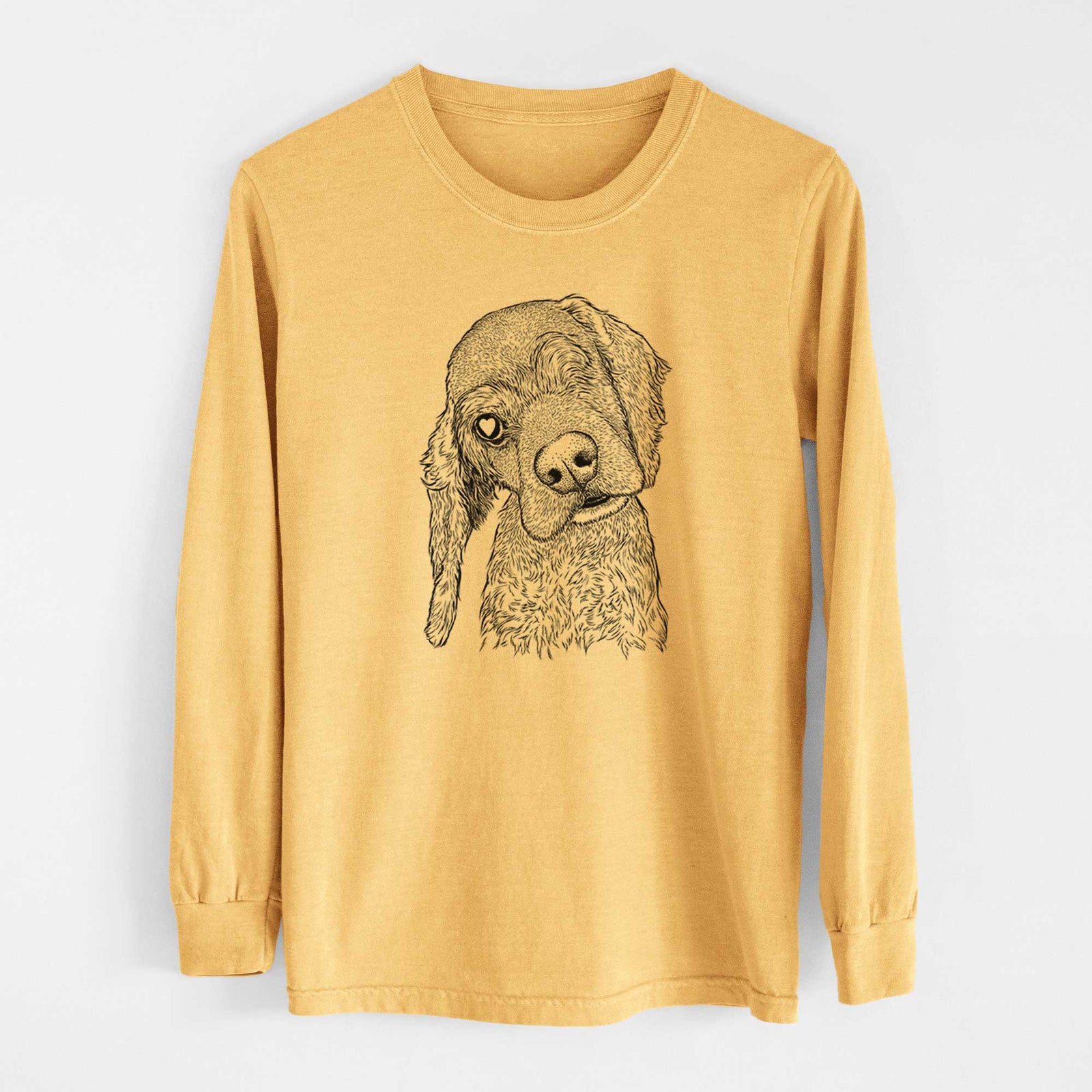 Bare Mambo #5 the Cocker Spaniel - Heavyweight 100% Cotton Long Sleeve