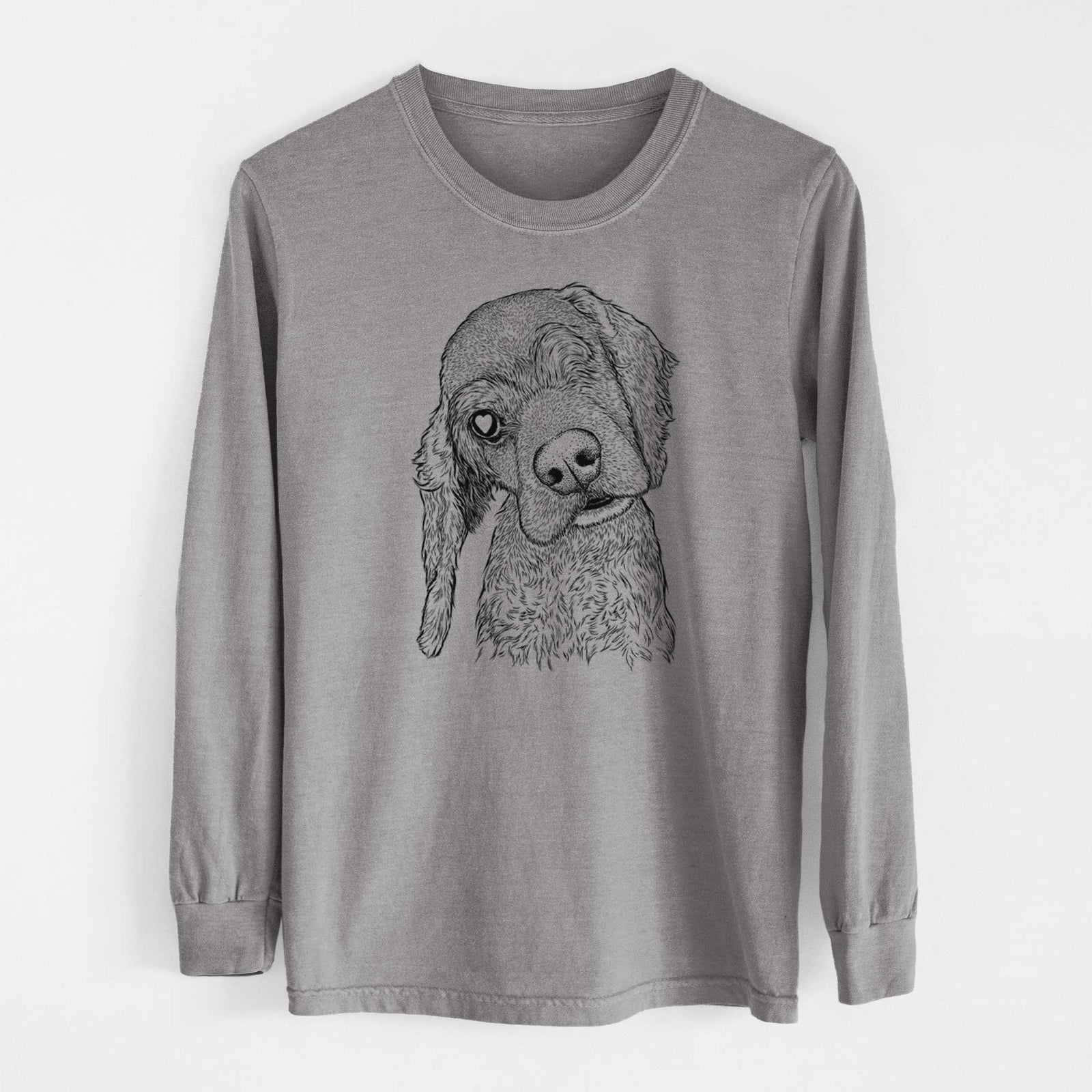 Bare Mambo #5 the Cocker Spaniel - Heavyweight 100% Cotton Long Sleeve