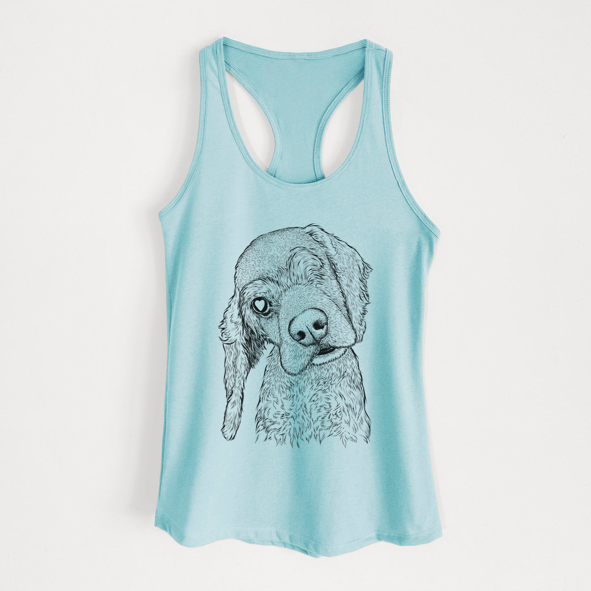 Mambo #5 the Cocker Spaniel - Women's Racerback Tanktop