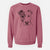 Bare Manchi the Pitbull Mix - Unisex Pigment Dyed Crew Sweatshirt