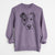 Bare Manchi the Pitbull Mix - Unisex Pigment Dyed Crew Sweatshirt