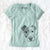 Bare Manchi the Pitbull Mix - Women's V-neck Shirt