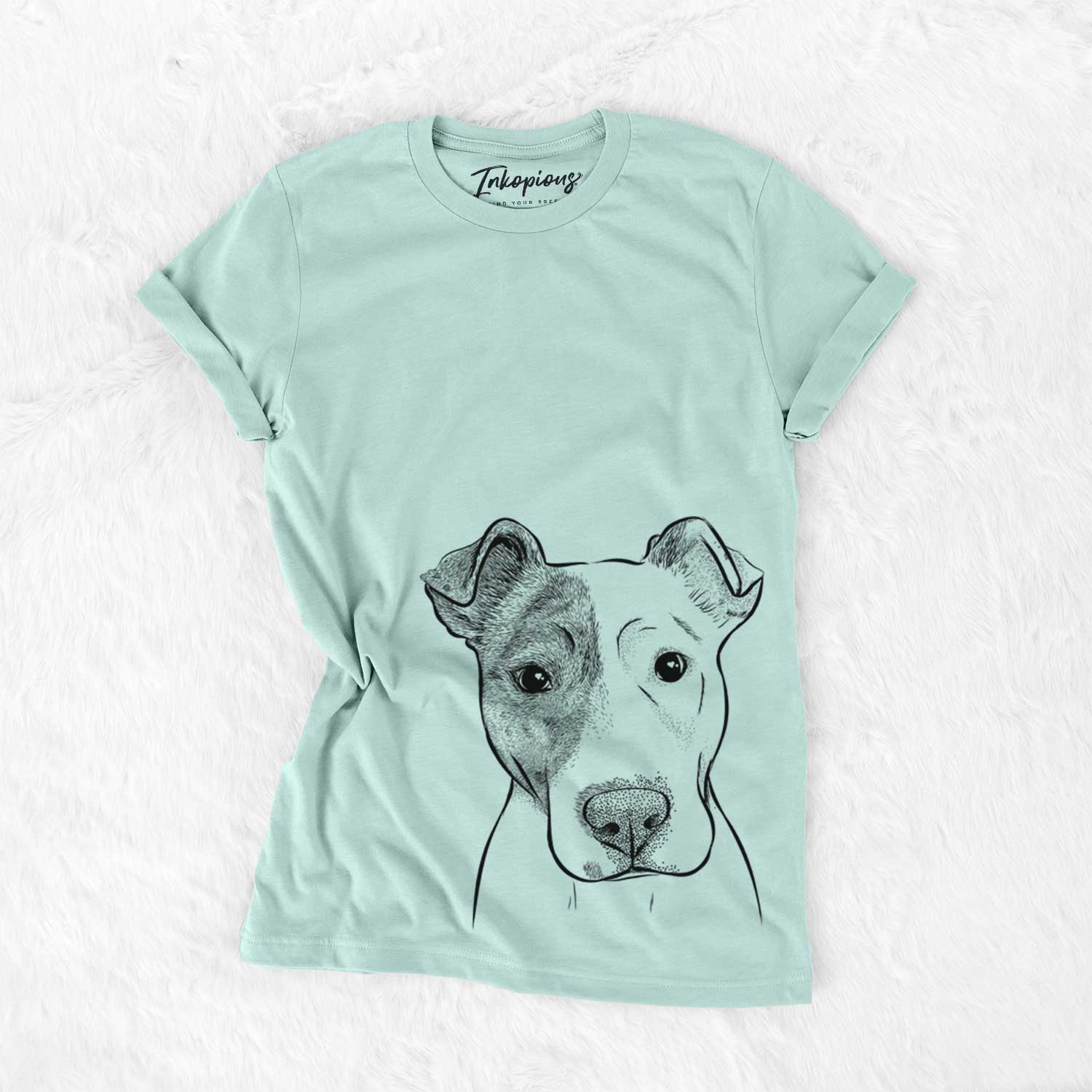 Manchi the Pitbull Mix - Bella Canvas Unisex Crewneck