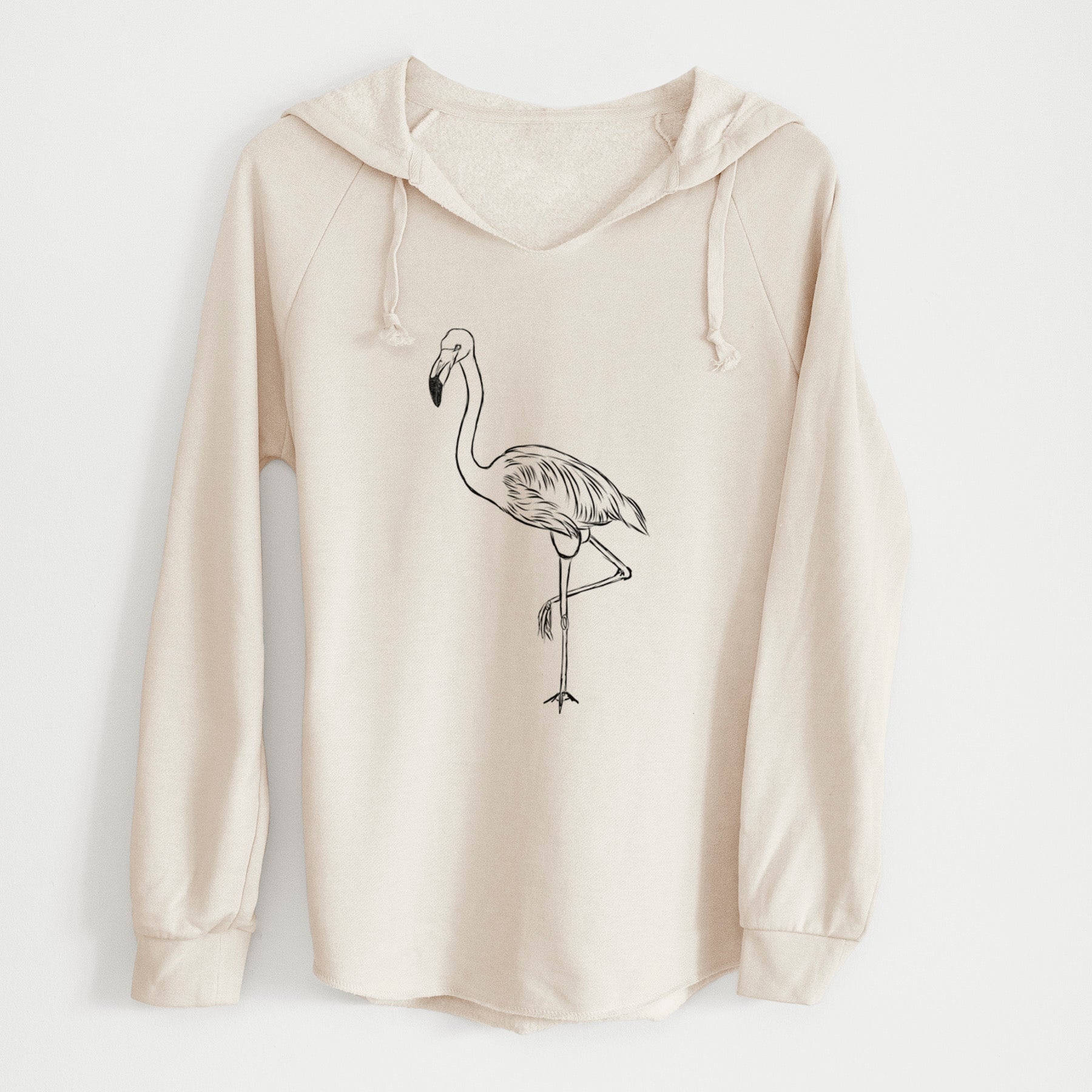 Bare Mango the Flamingo - Cali Wave Hooded Sweatshirt