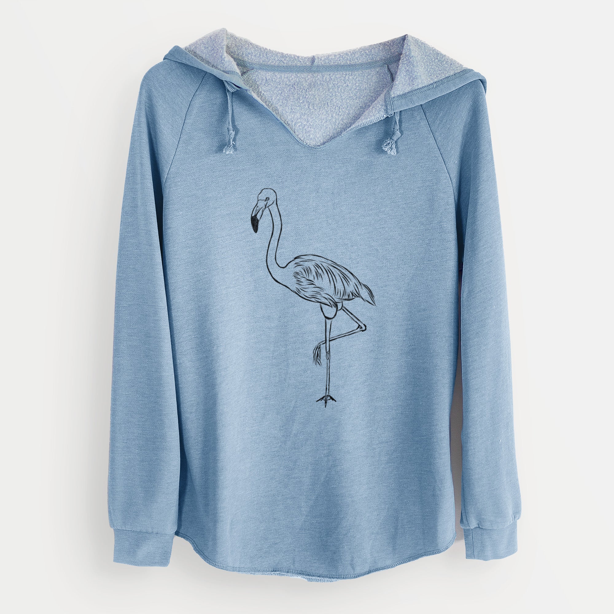 Bare Mango the Flamingo - Cali Wave Hooded Sweatshirt